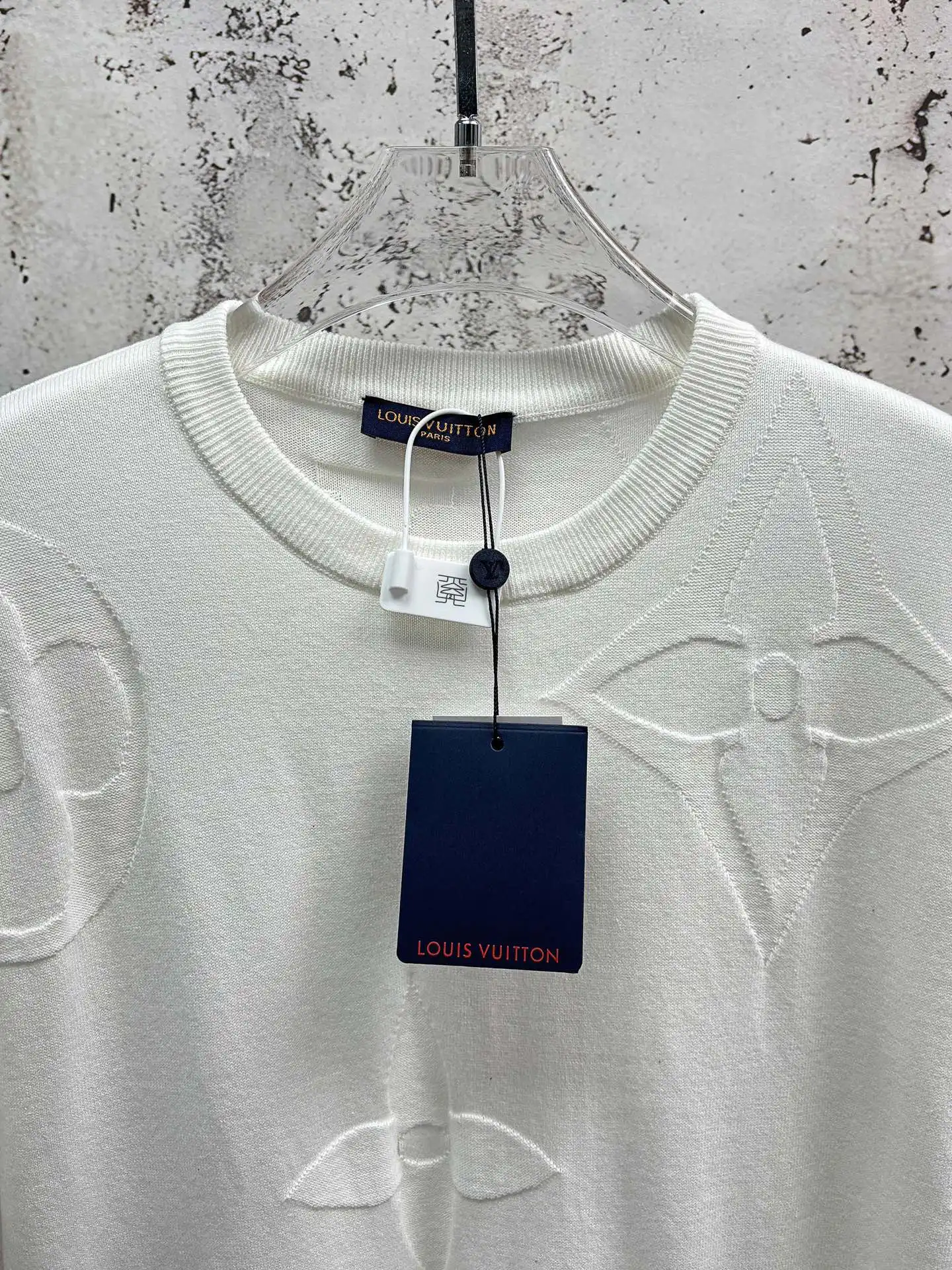 Monogram Jacquard Knit T-Shirt D18014334 — view 3