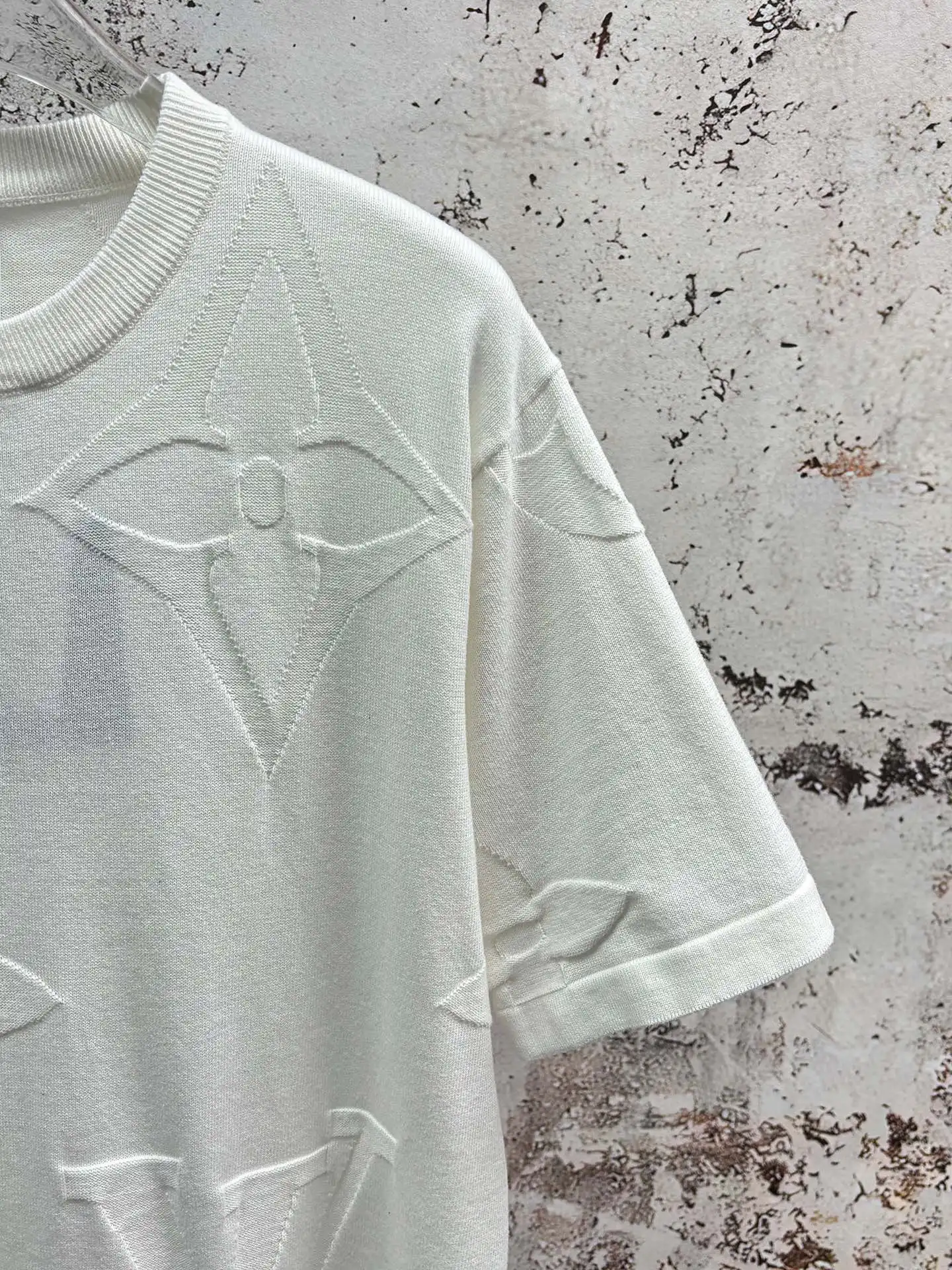 Monogram Jacquard Knit T-Shirt D18014334 — view 5