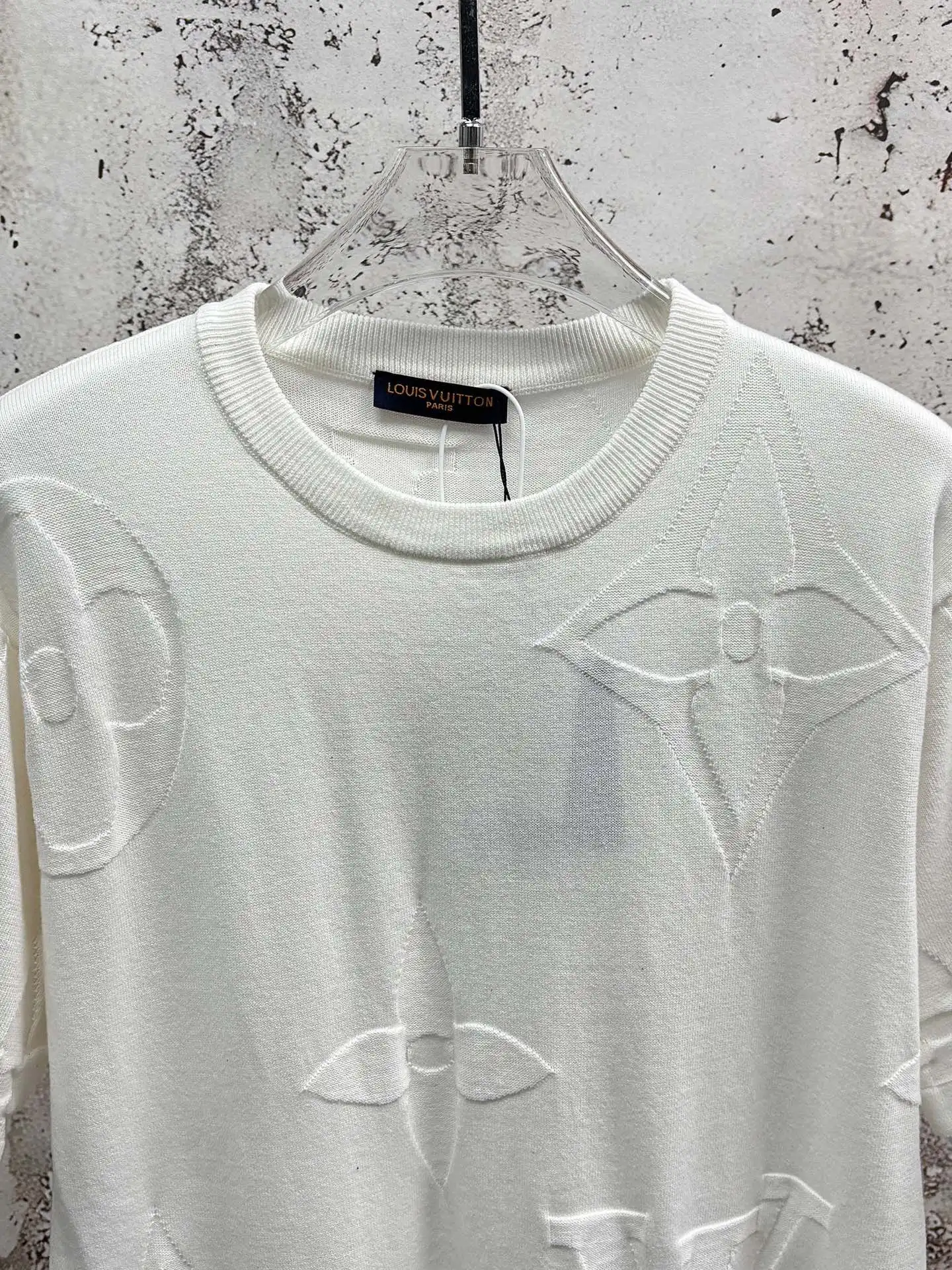 Monogram Jacquard Knit T-Shirt D18014334 — view 6