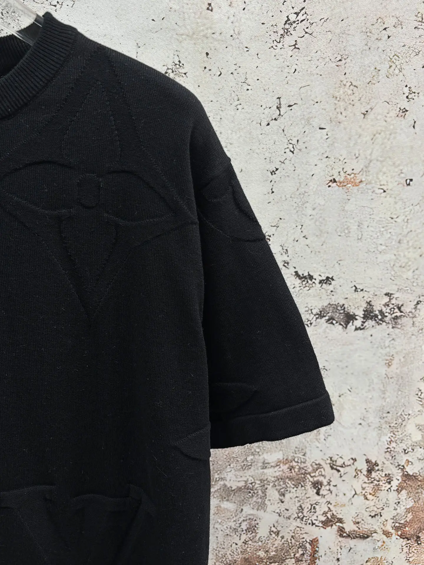 Monogram Jacquard Knit T-Shirt D18014333 — view 6
