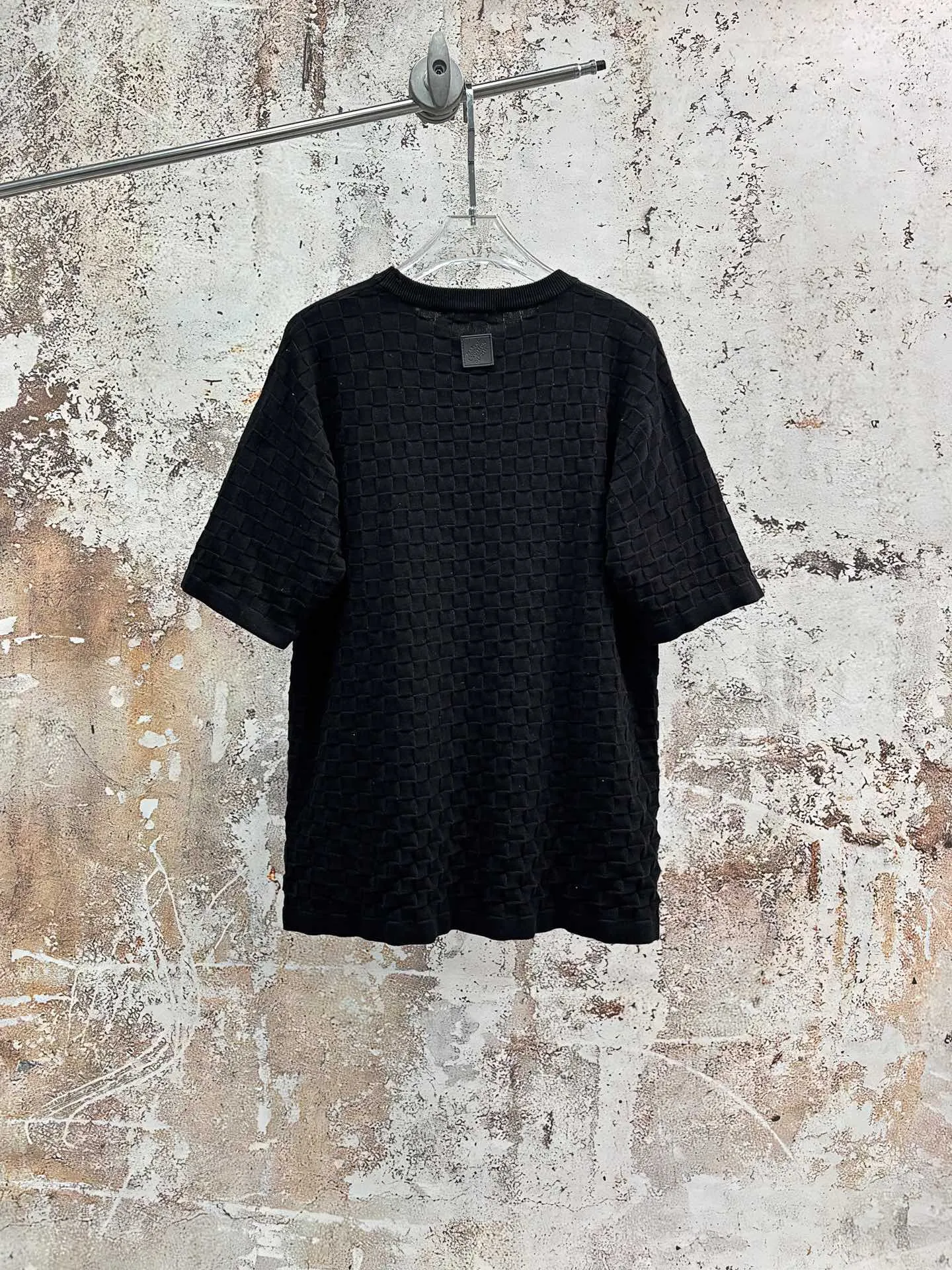 Logo-Embroidered Jacquard Cotton T-Shirt D18514330 — view 2
