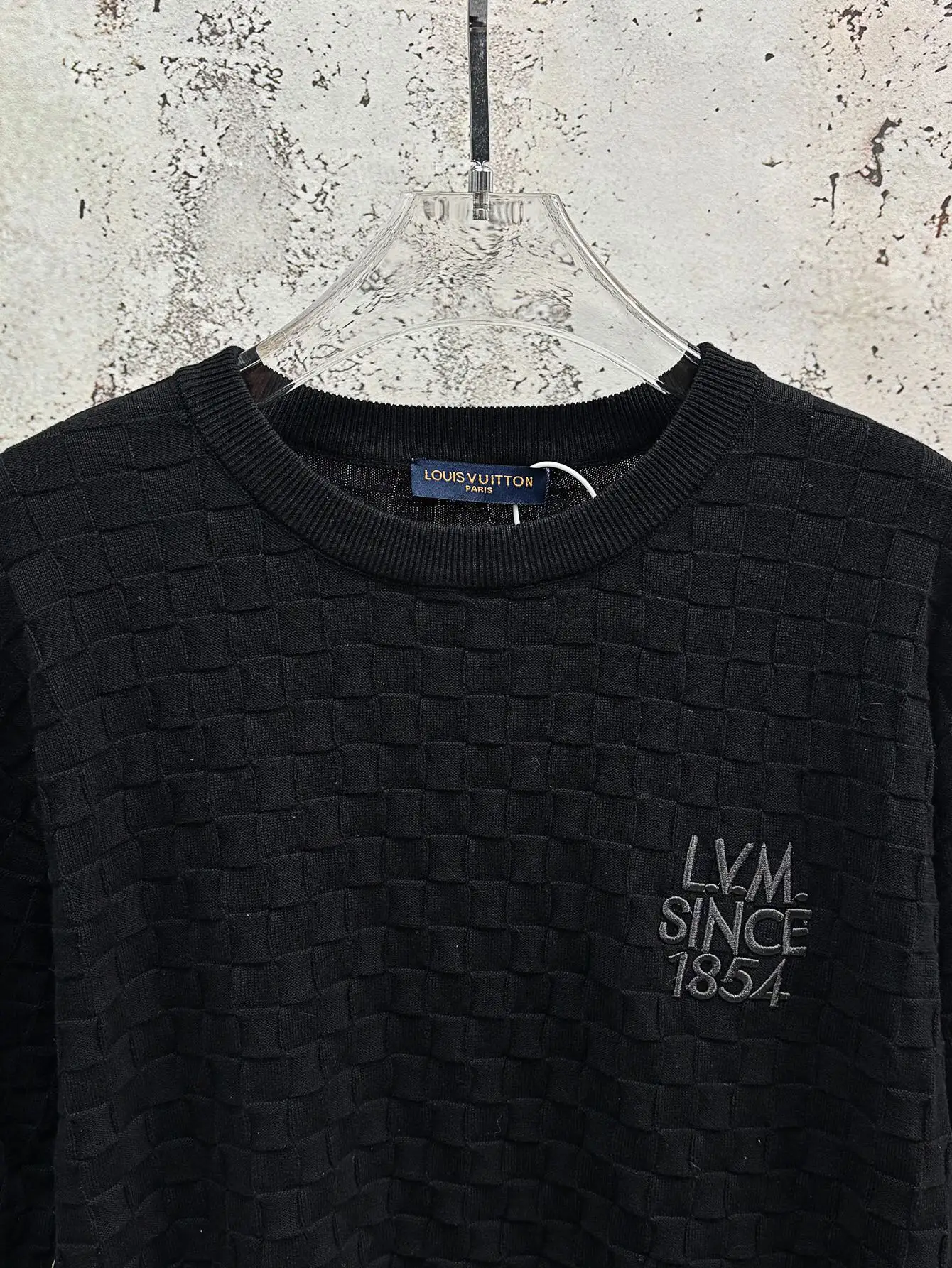 Logo-Embroidered Jacquard Cotton T-Shirt D18514330 — view 3