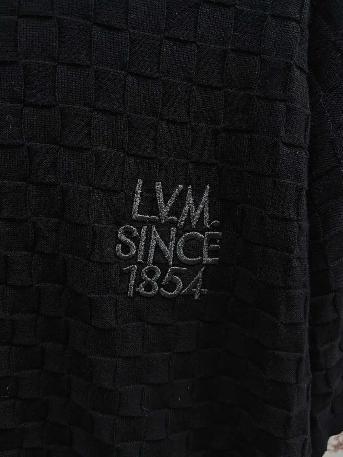 Logo-Embroidered Jacquard Cotton T-Shirt D18514330 — view 4