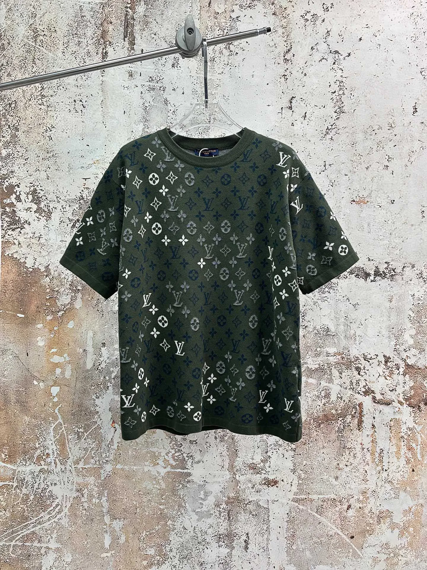 Monogram Jacquard Knit T-Shirt D19014324