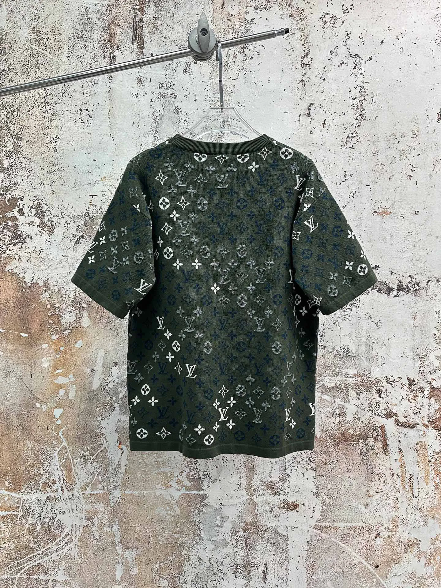 Monogram Jacquard Knit T-Shirt D19014324 — view 2