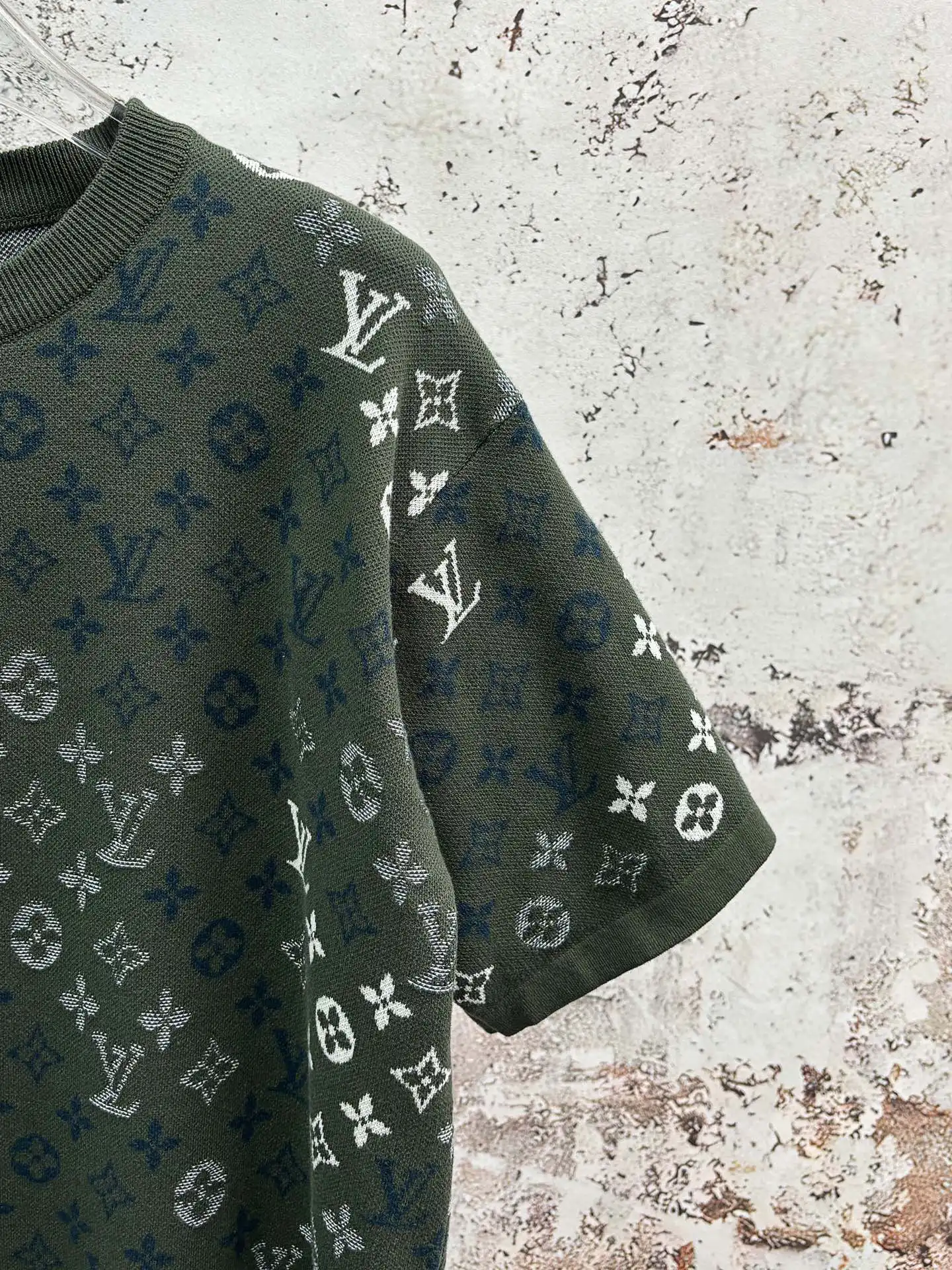 Monogram Jacquard Knit T-Shirt D19014324 — view 4