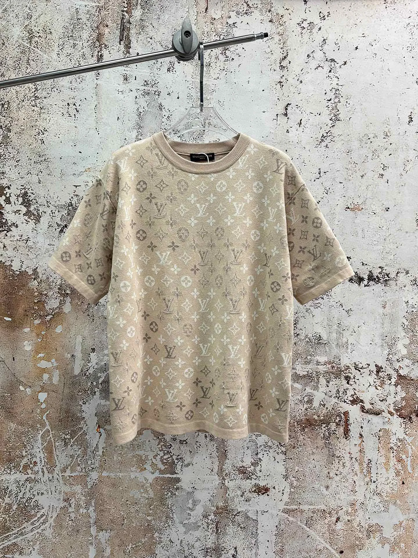 Monogram Jacquard Knit T-Shirt D19014323