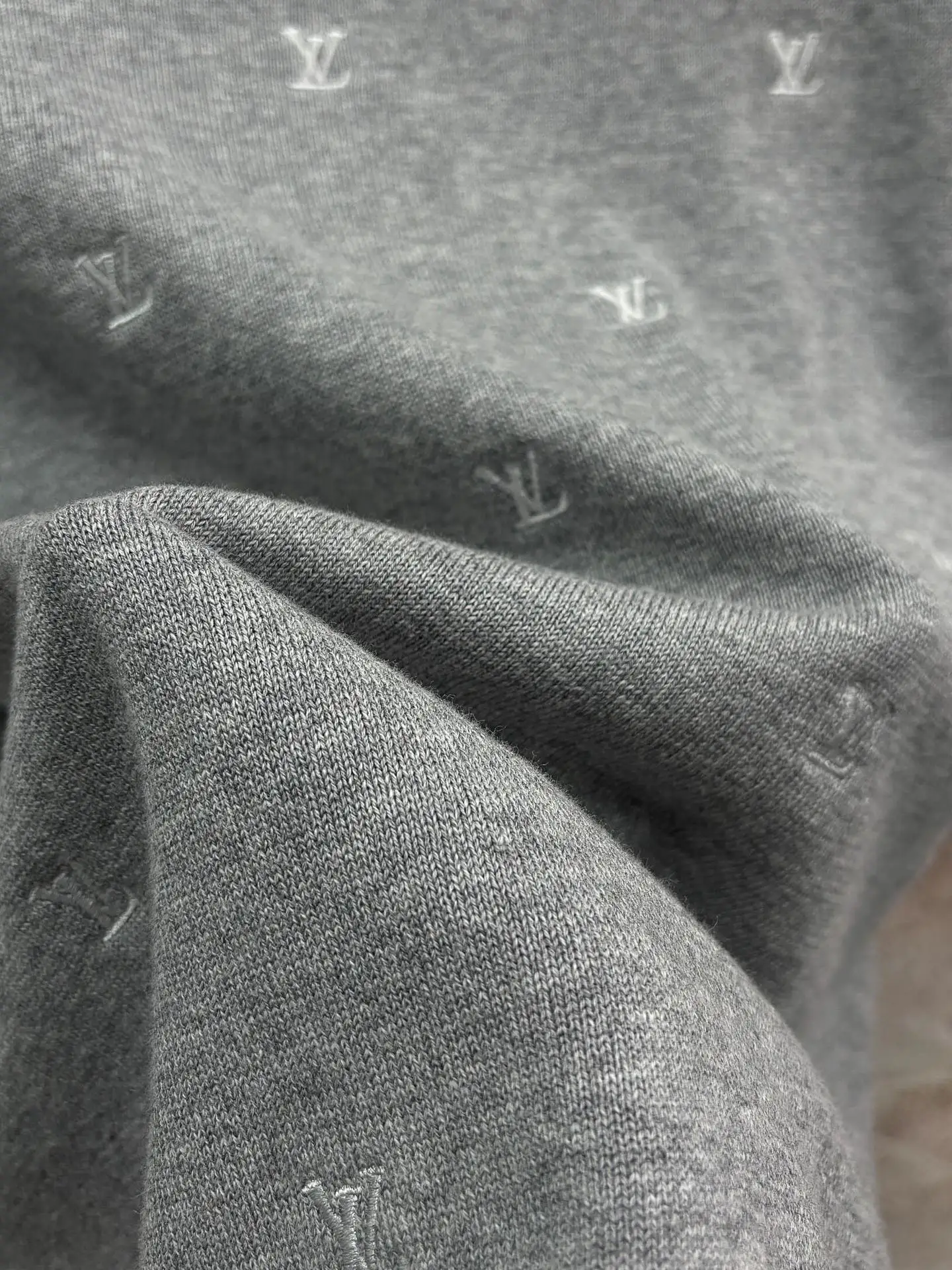 Monogram Embroidered Cotton T-Shirt D19514332 — view 5