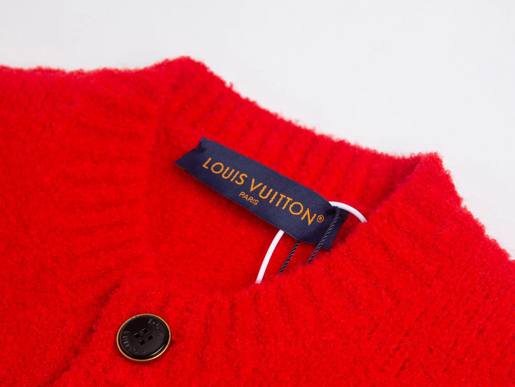 Logo Intarsia Wool-Blend Cardigan D22016390 — view 3