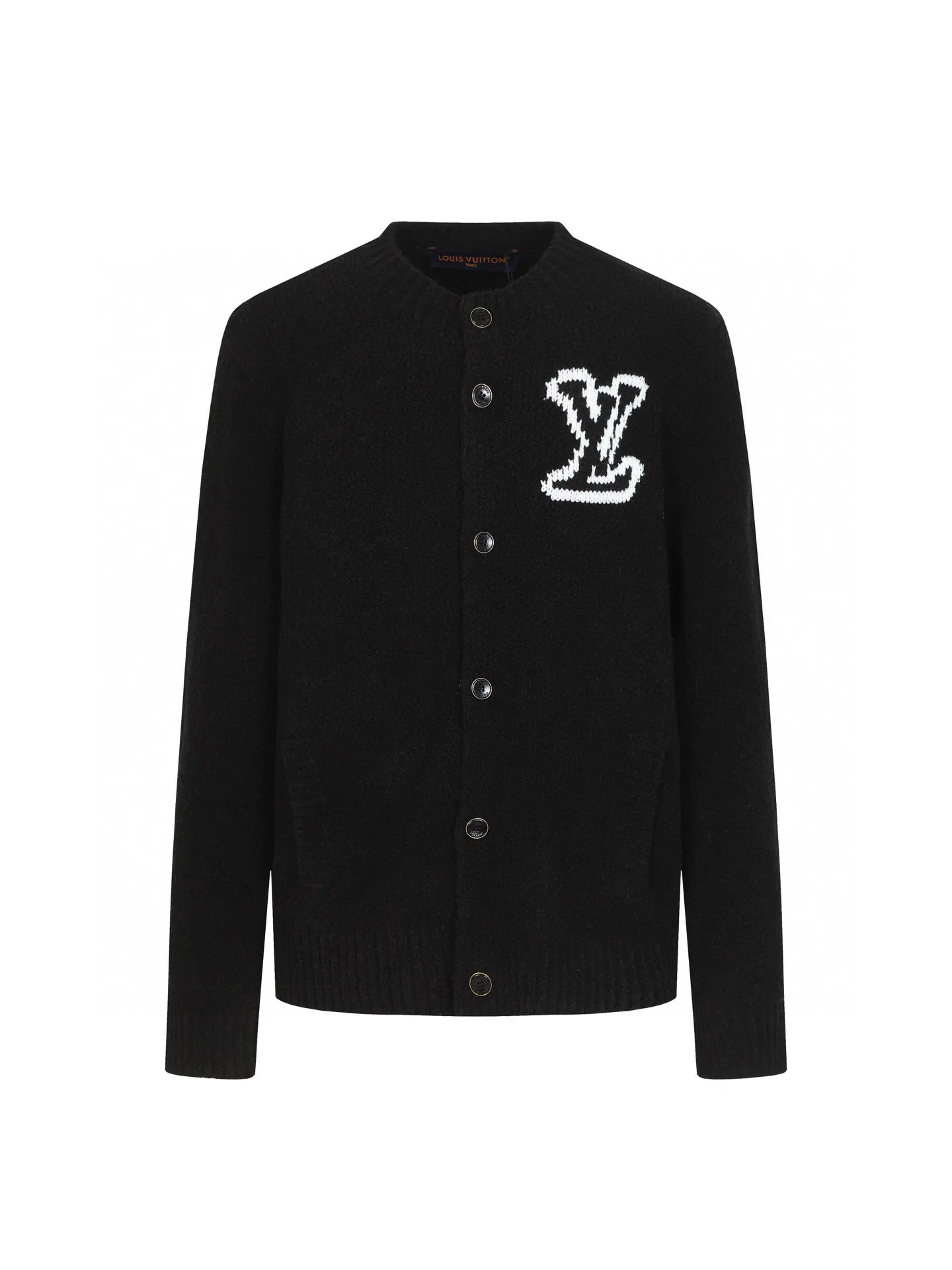 Logo Intarsia Wool-Blend Cardigan D22016389