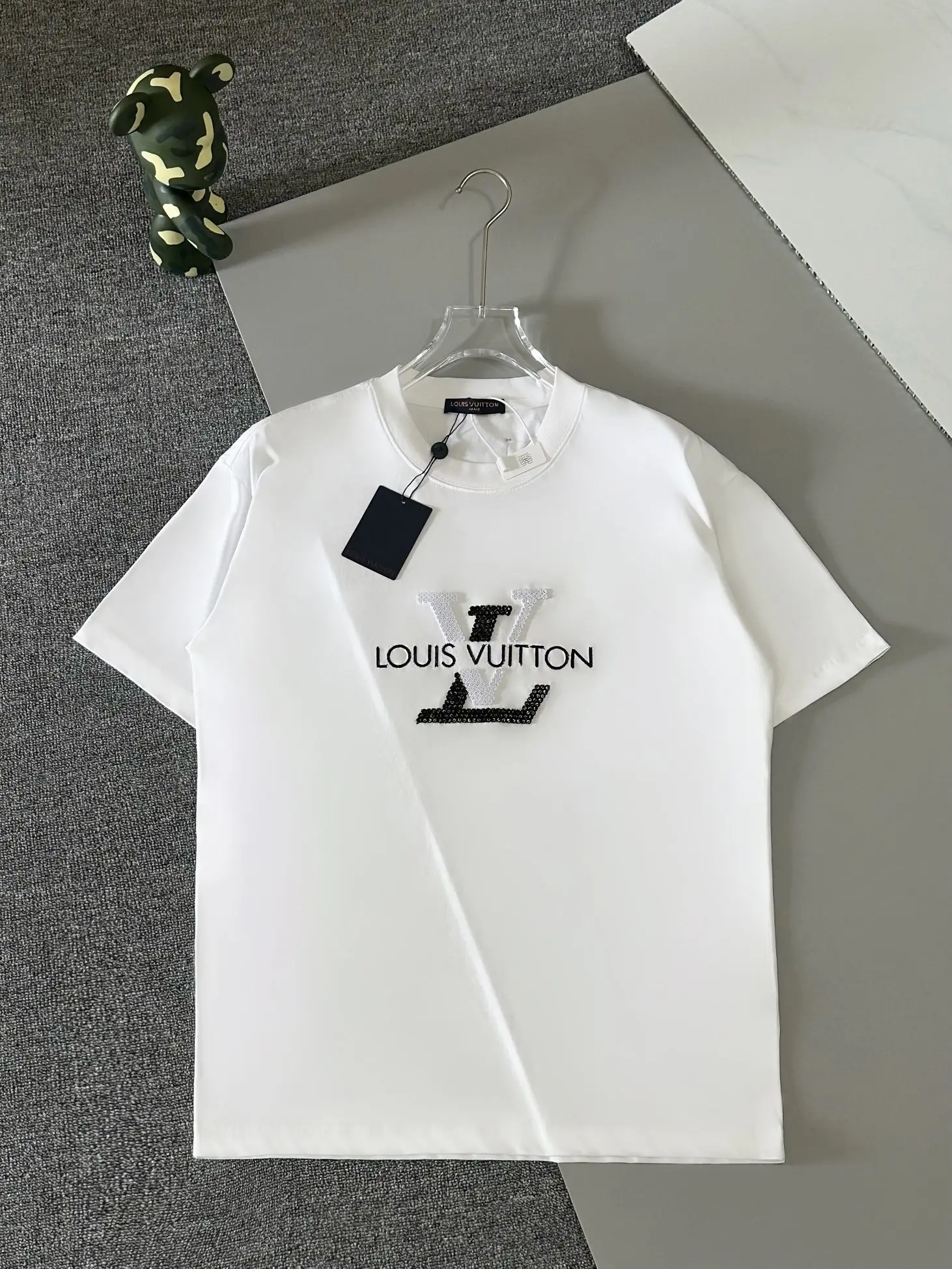 Embroidered Logo Cotton T-Shirt D13513674