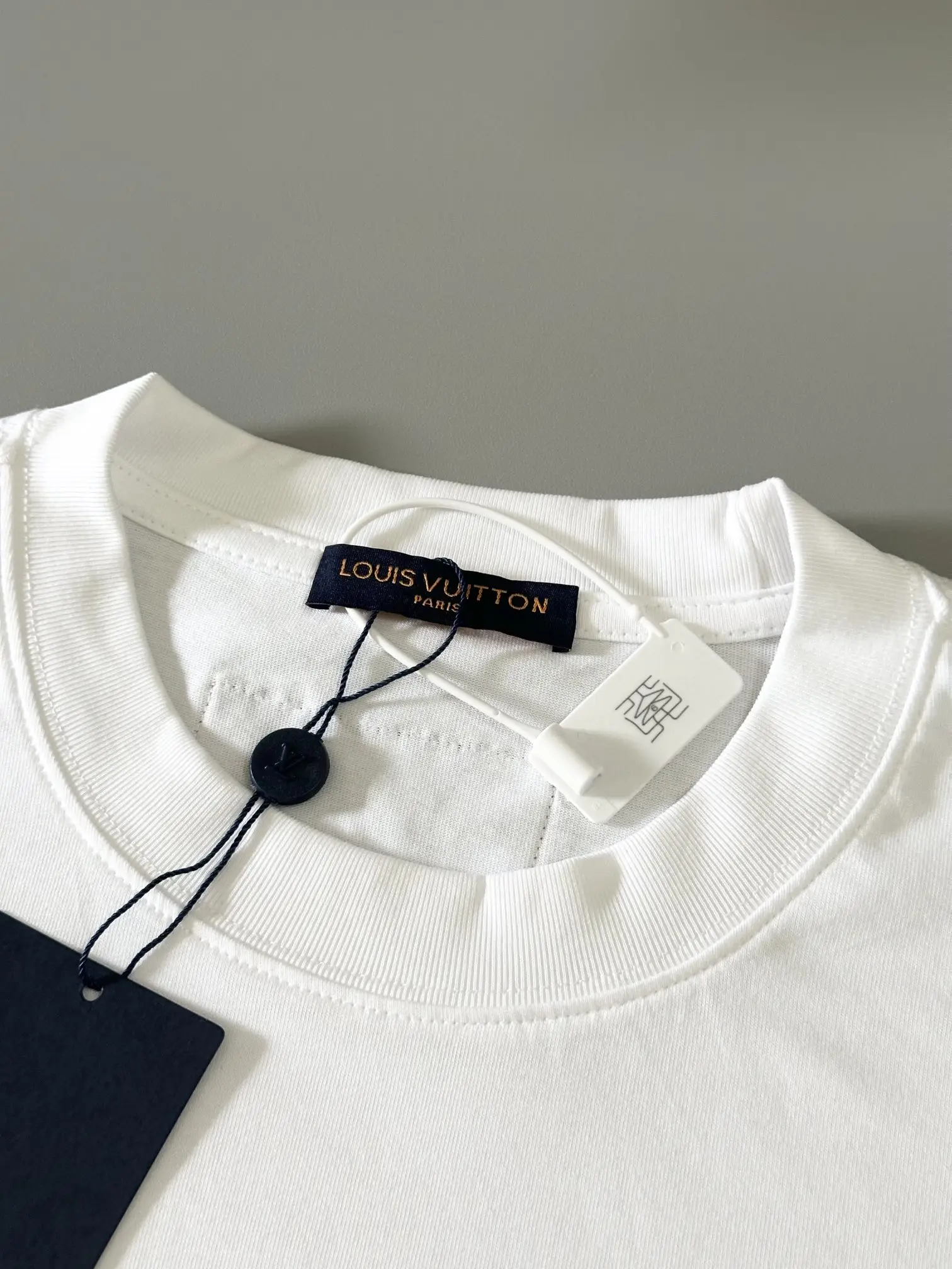 Embroidered Logo Cotton T-Shirt D13513674 — view 3