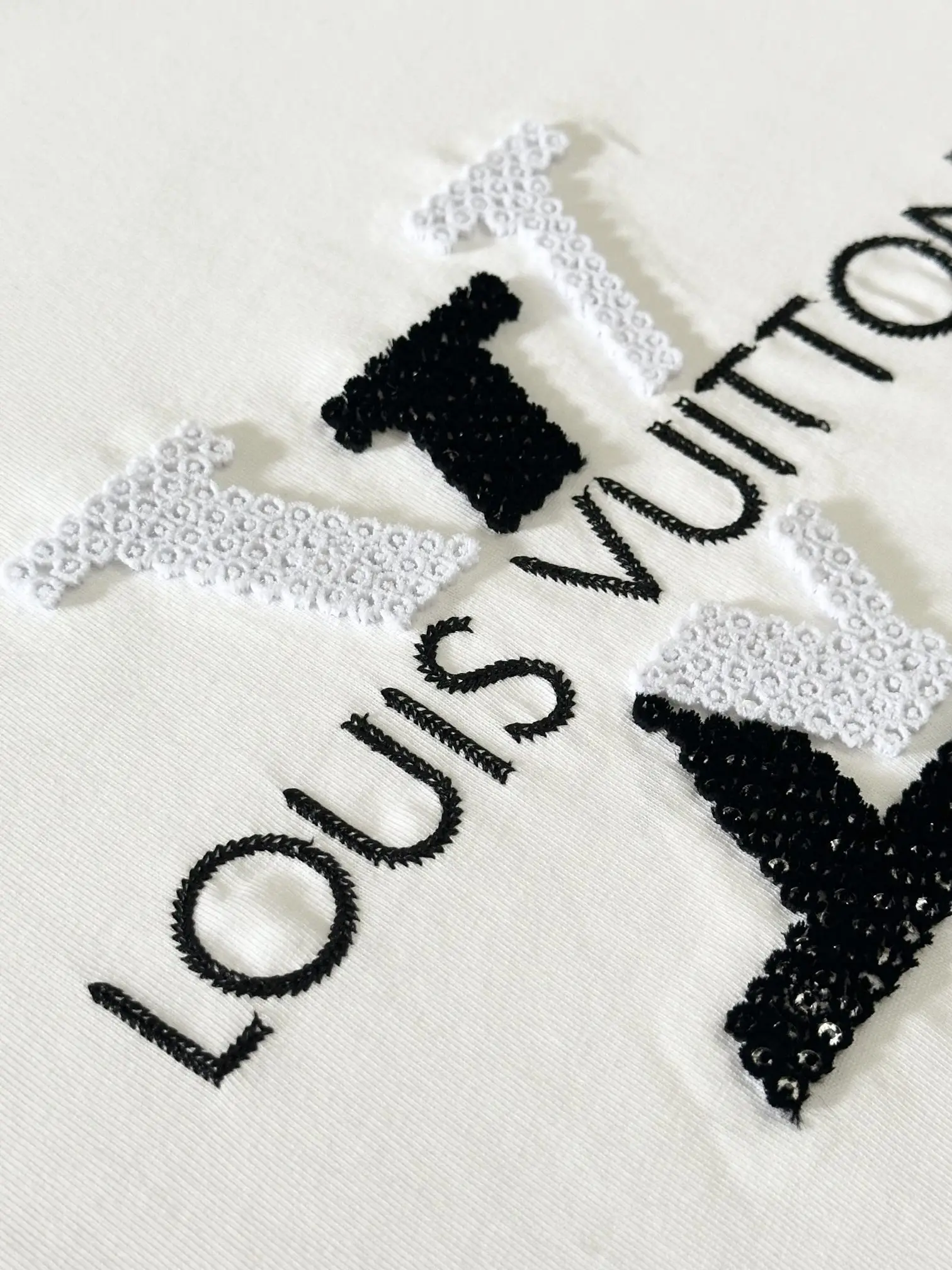 Embroidered Logo Cotton T-Shirt D13513674 — view 5