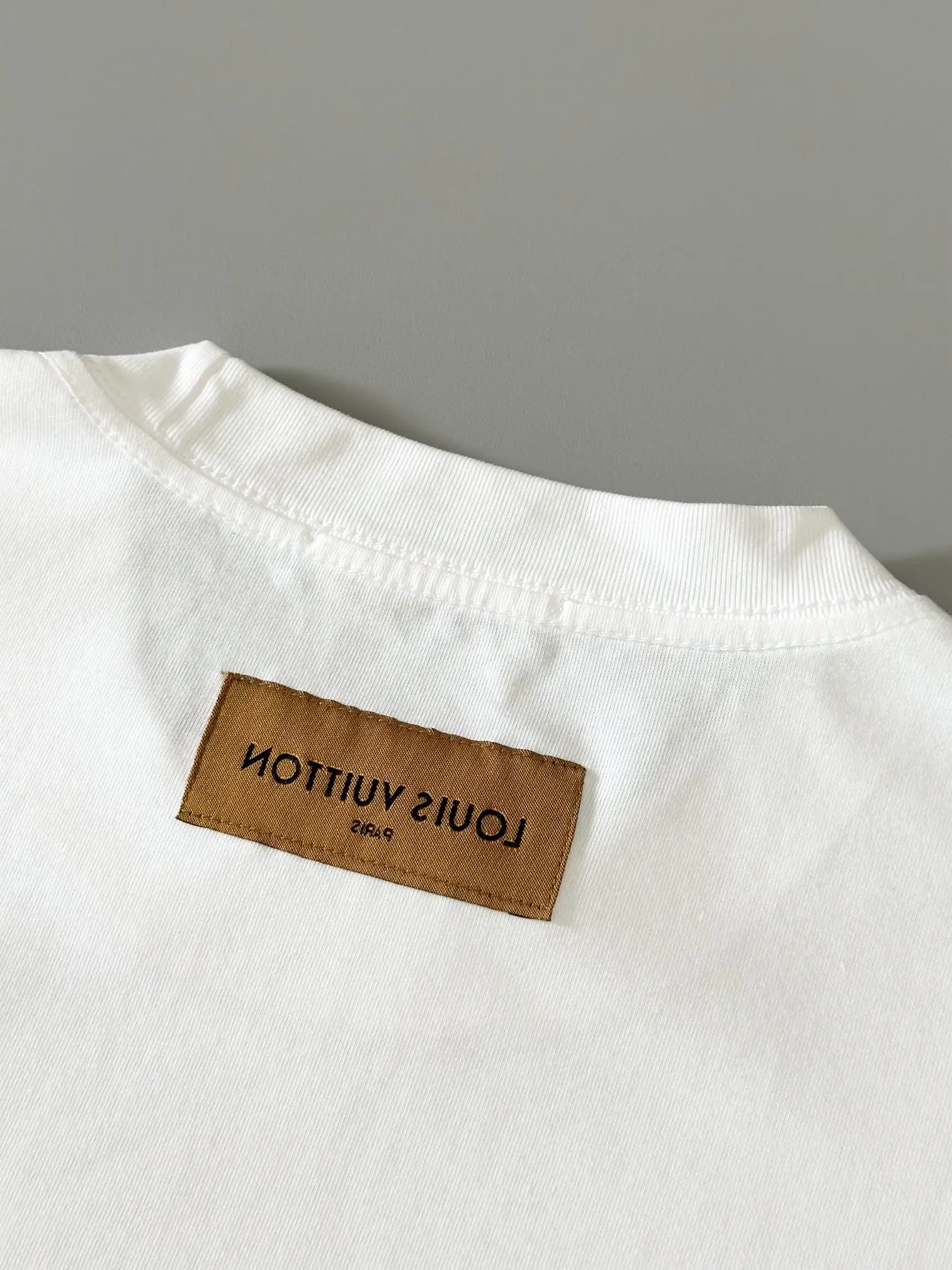 Embroidered Logo Cotton T-Shirt D13513674 — view 8
