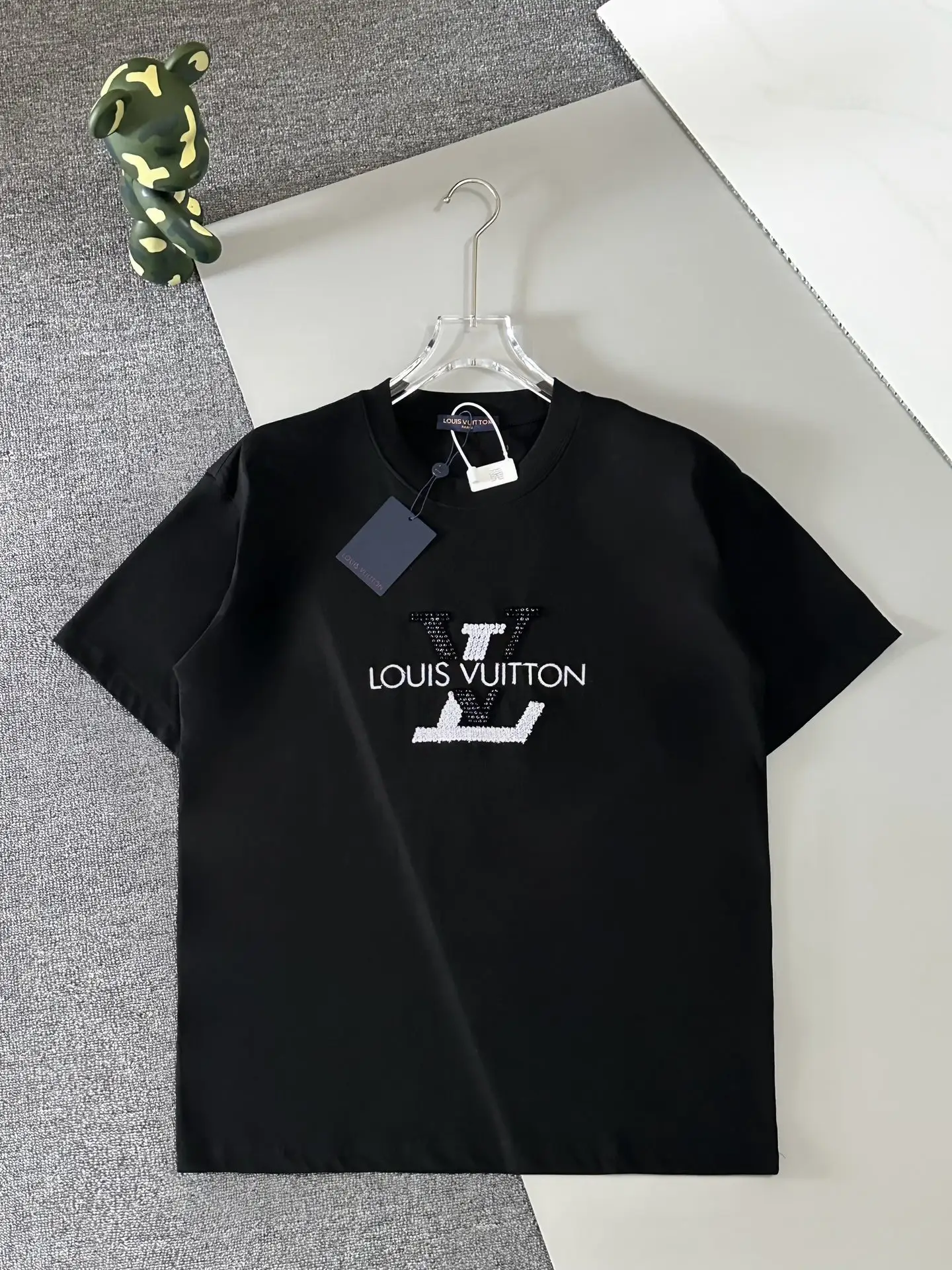 Embroidered Logo Cotton T-Shirt D13513675