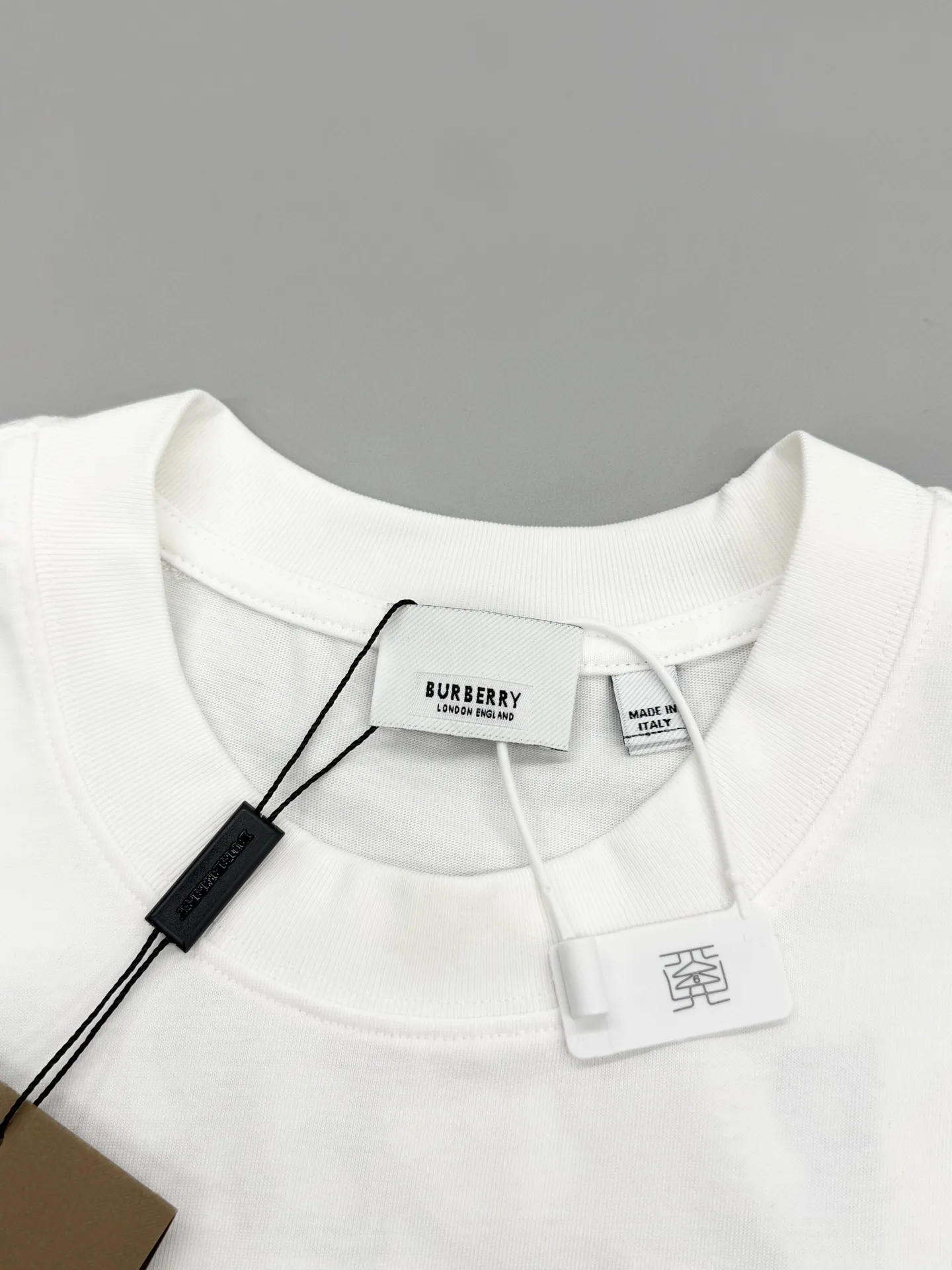 Embroidered EKD Logo Cotton T-Shirt D13513784 — view 3