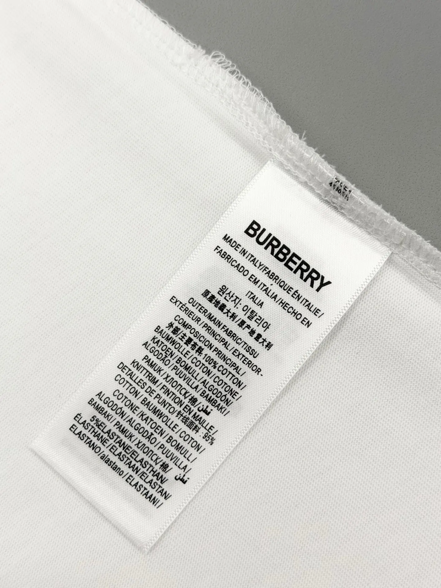 Embroidered EKD Logo Cotton T-Shirt D13513784 — view 8