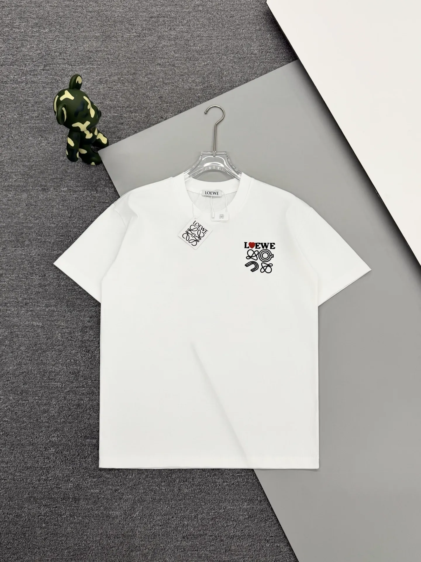 Embroidered Logo Cotton T-Shirt D13513786