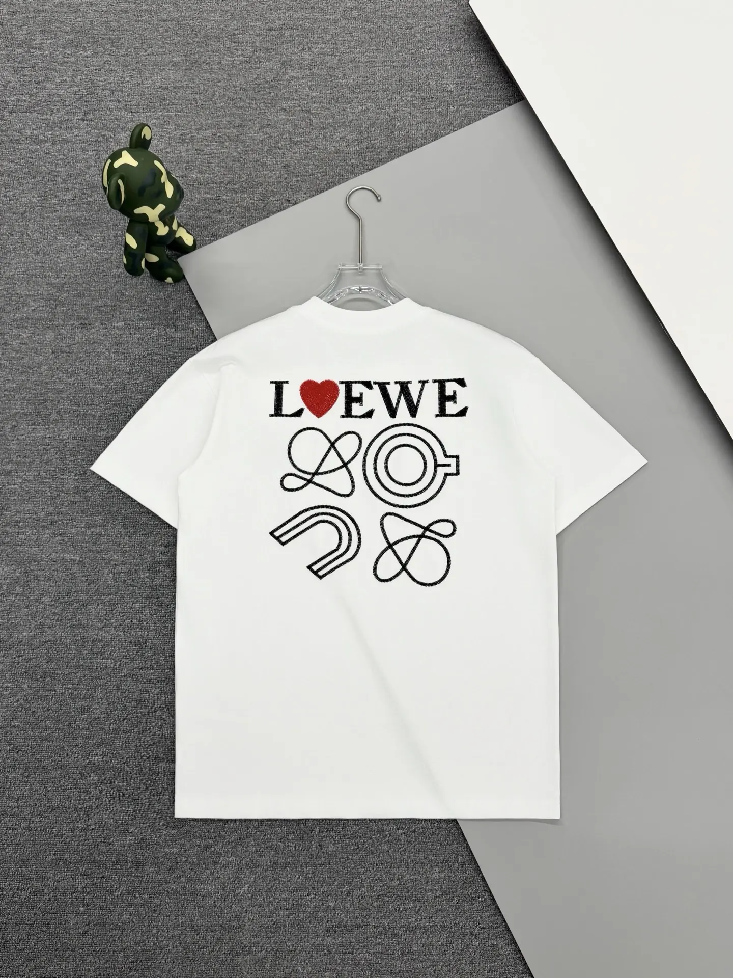 Embroidered Logo Cotton T-Shirt D13513786 — view 2