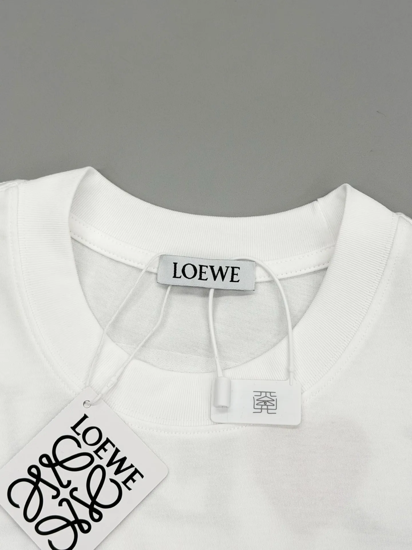 Embroidered Logo Cotton T-Shirt D13513786 — view 3