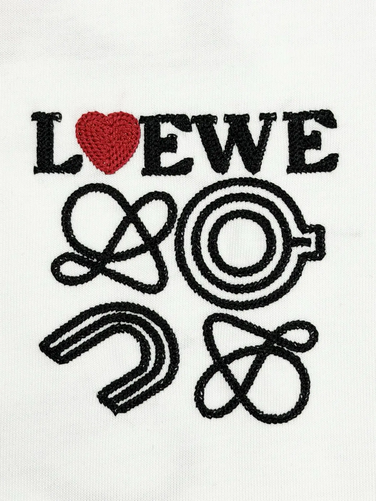 Embroidered Logo Cotton T-Shirt D13513786 — view 4