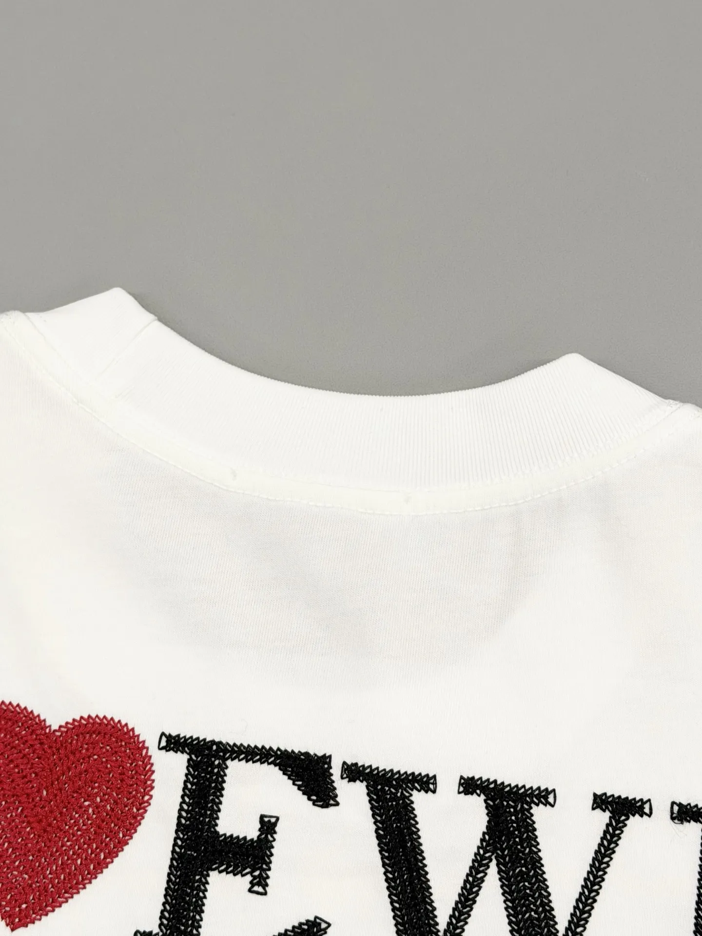 Embroidered Logo Cotton T-Shirt D13513786 — view 6