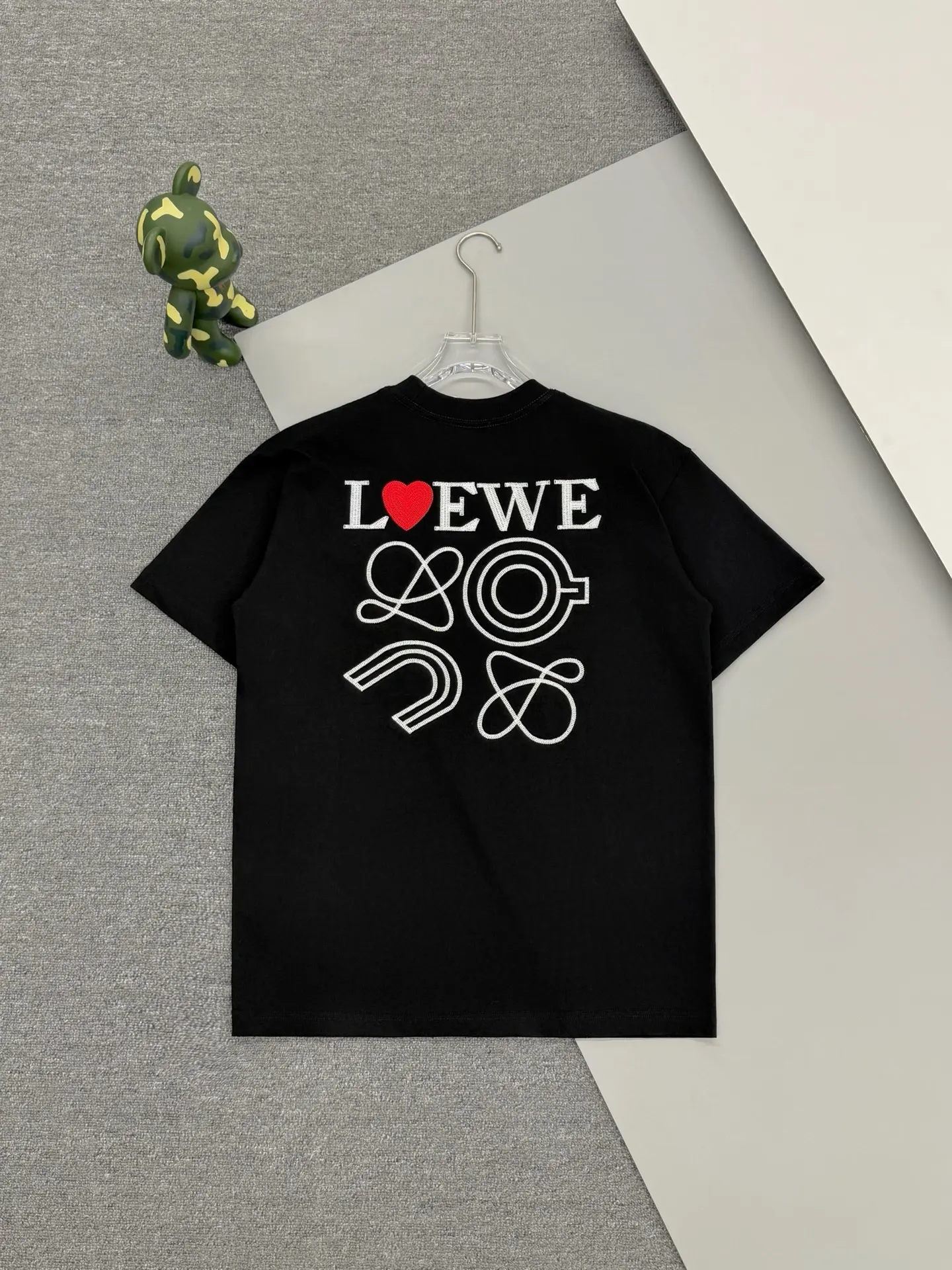 Logo Embroidery Heavyweight Cotton T-Shirt D13513787 — view 2
