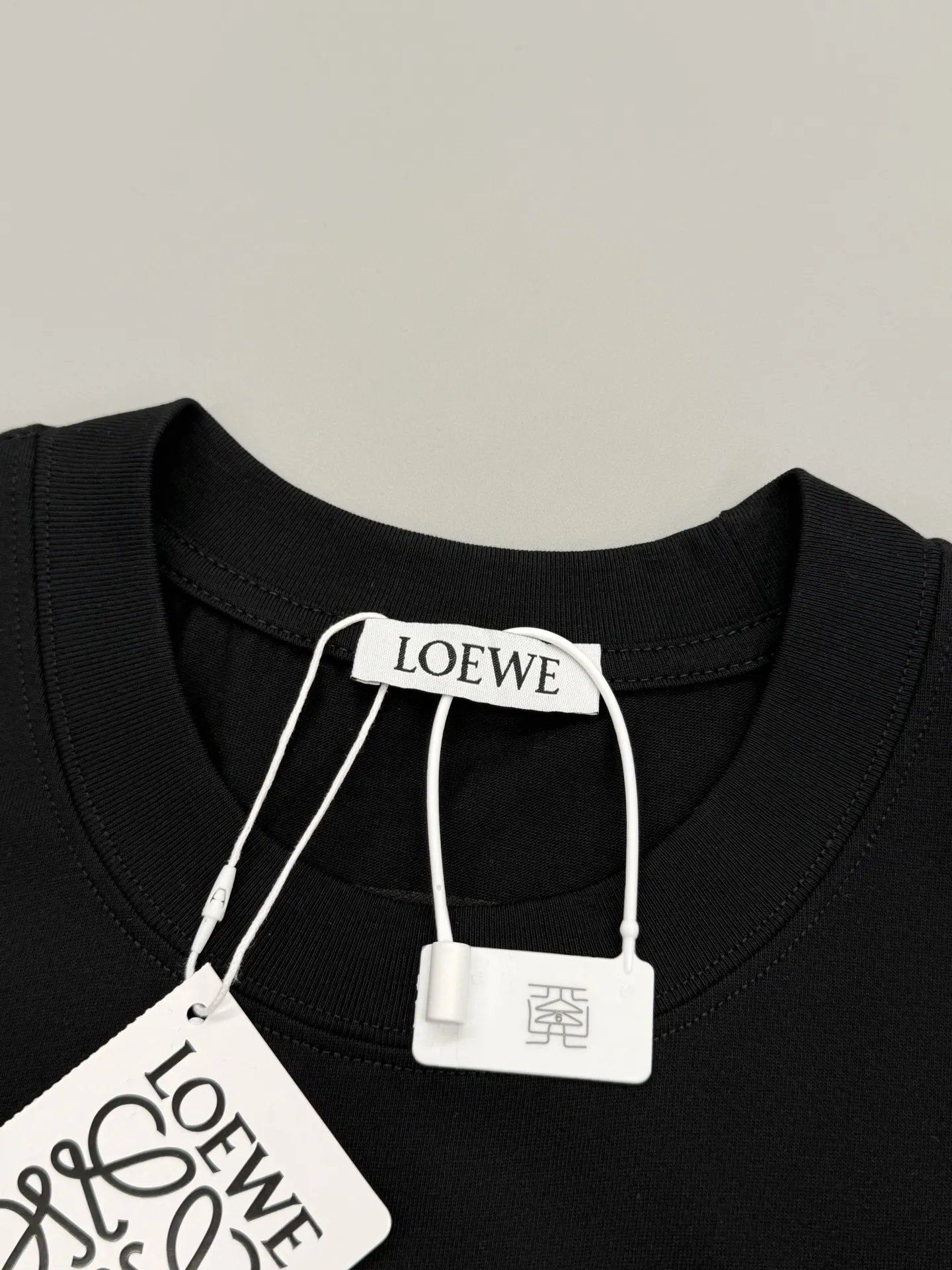 Logo Embroidery Heavyweight Cotton T-Shirt D13513787 — view 3
