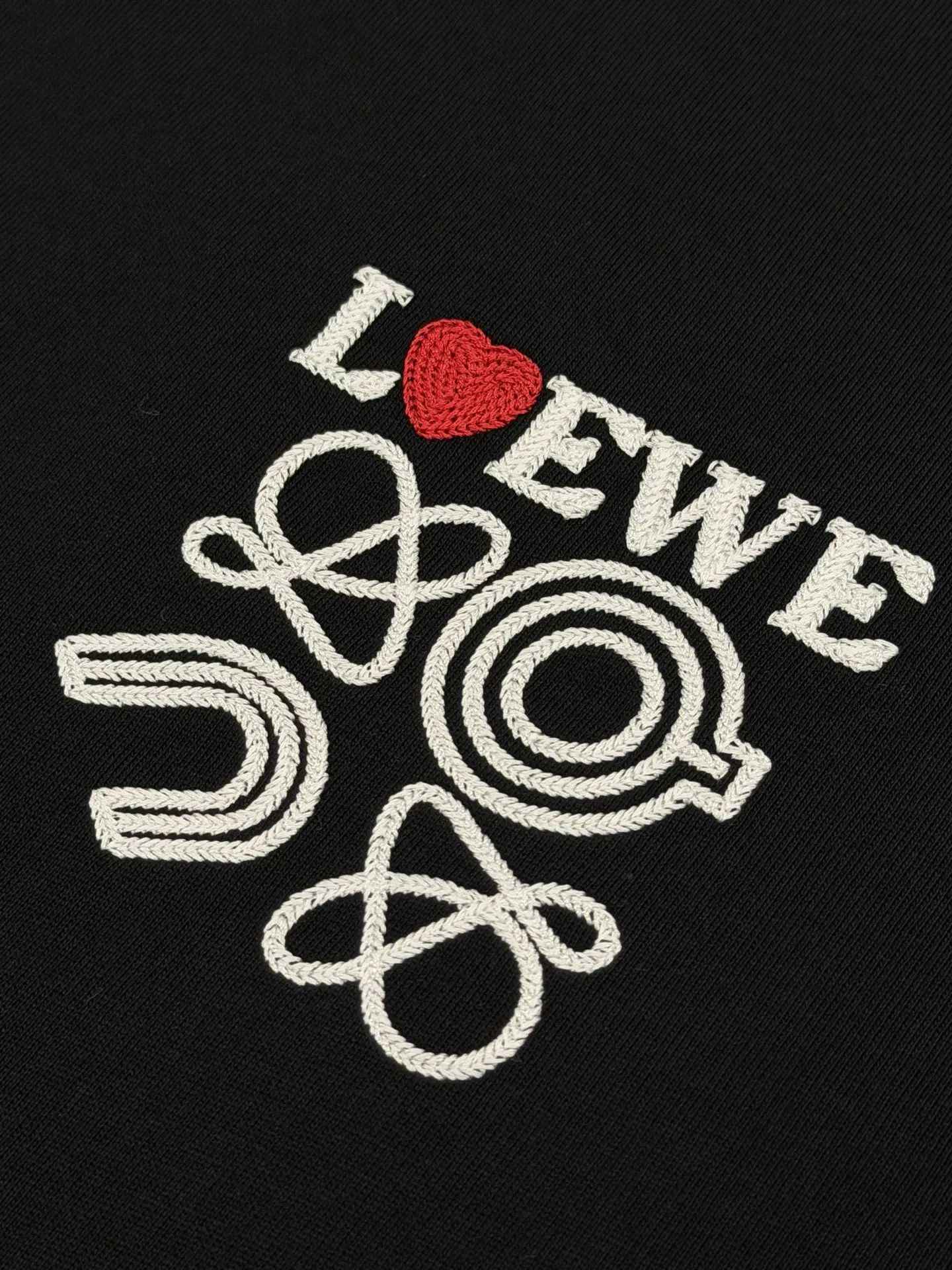 Logo Embroidery Heavyweight Cotton T-Shirt D13513787 — view 4