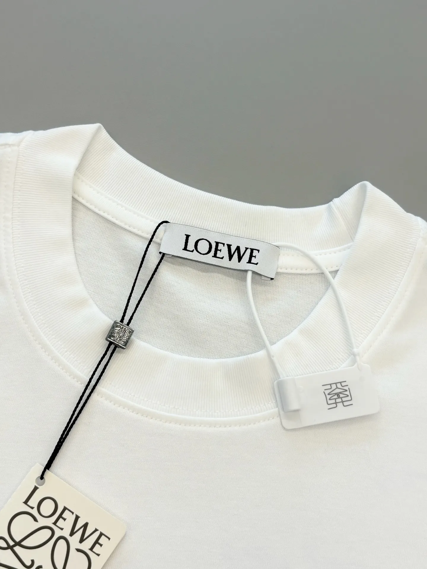 Anagram Embroidered Cotton T-Shirt D13513798 — view 3