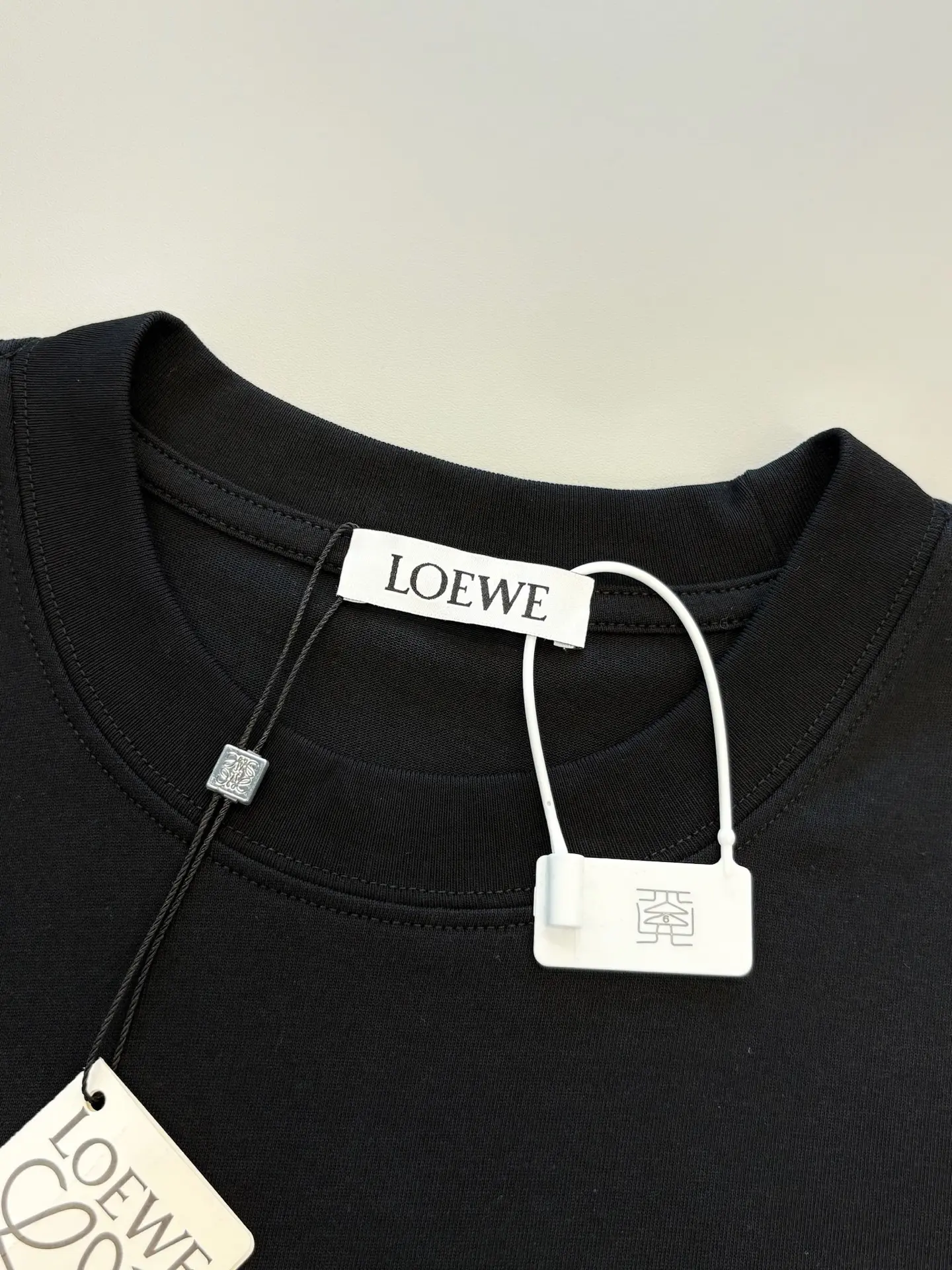 Anagram Embroidered Cotton T-Shirt D13513799 — view 3