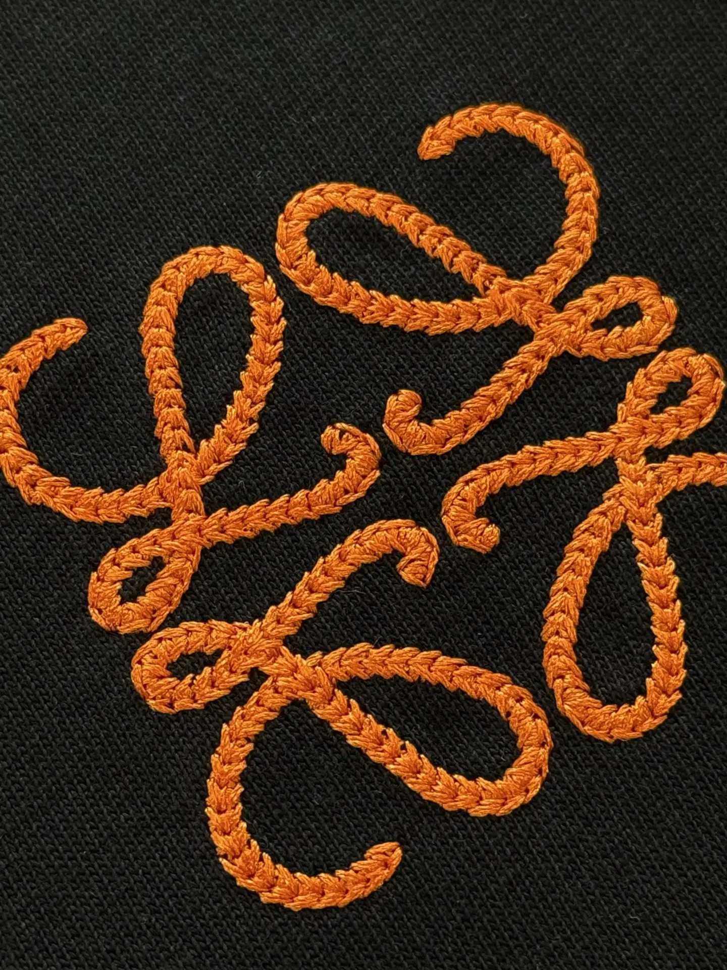 Anagram Embroidered Cotton T-Shirt D13513799 — view 5
