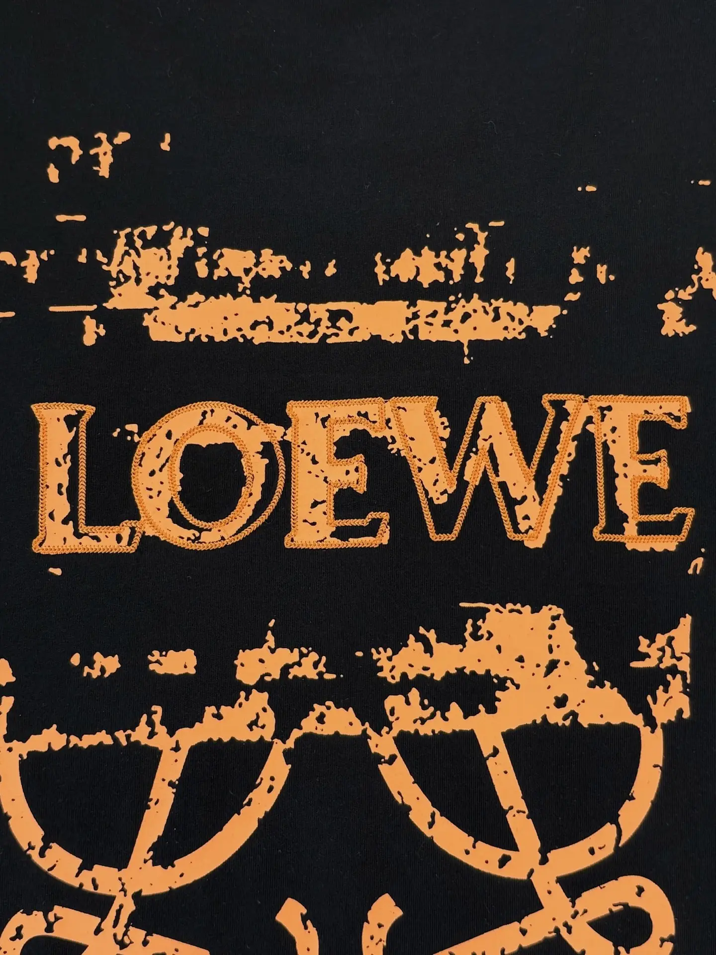 Anagram Embroidered Cotton T-Shirt D13513799 — view 6