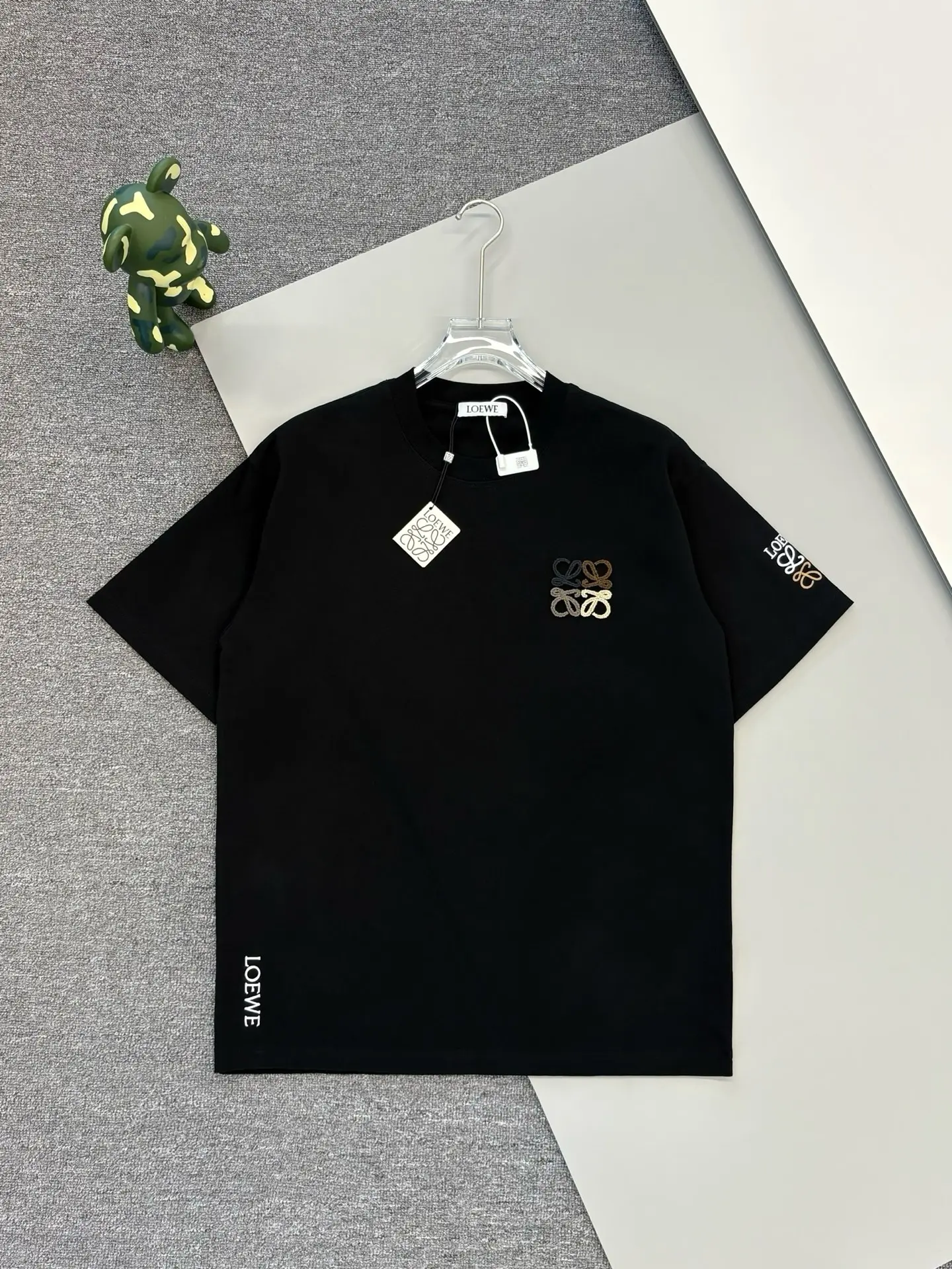 Anagram Embroidered Cotton T-Shirt D13513767