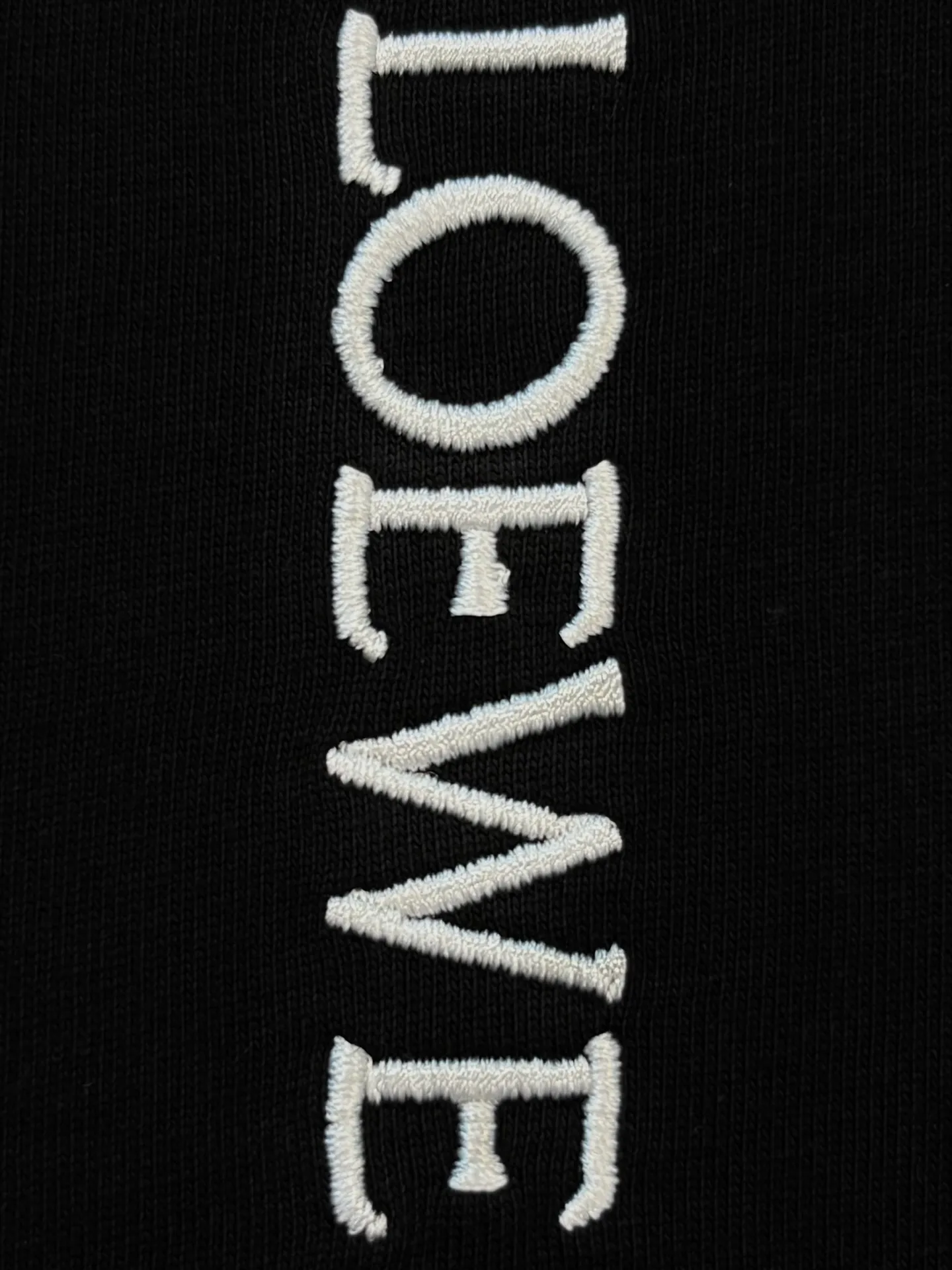 Anagram Embroidered Cotton T-Shirt D13513767 — view 6