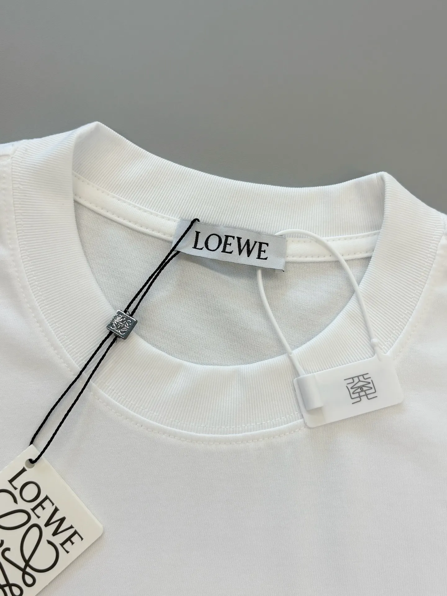 Anagram Embroidered Cotton T-Shirt D13513766 — view 3