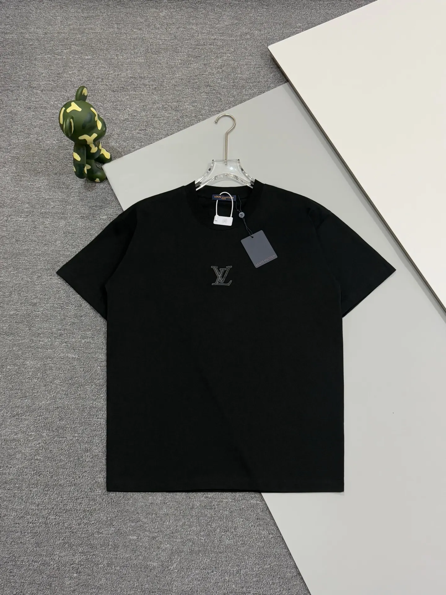 Leather Patch Logo Cotton T-Shirt D13513805