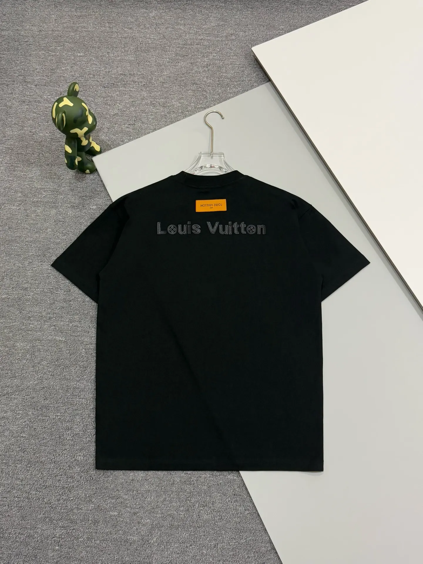 Leather Patch Logo Cotton T-Shirt D13513805 — view 2