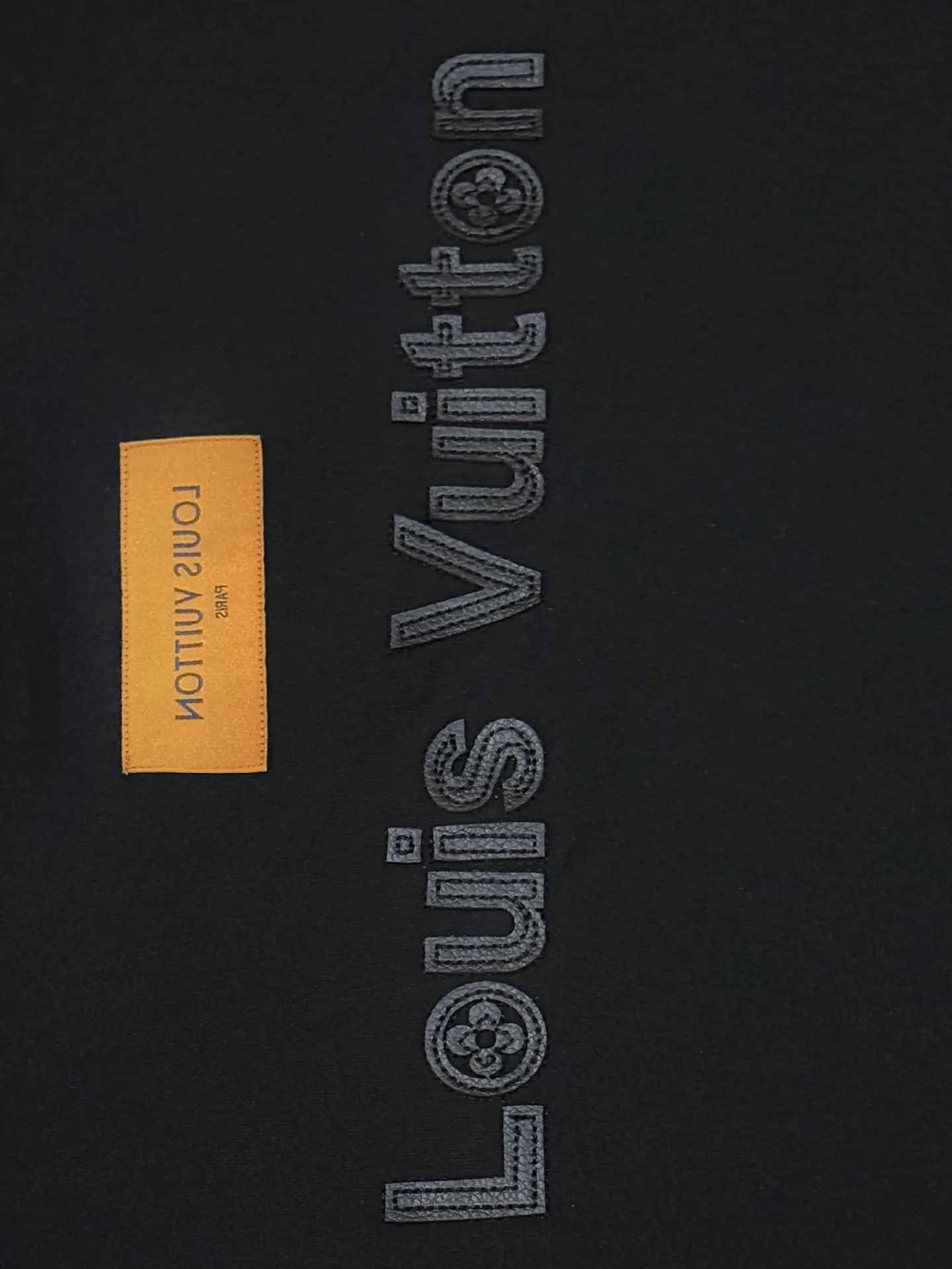 Leather Patch Logo Cotton T-Shirt D13513805 — view 7