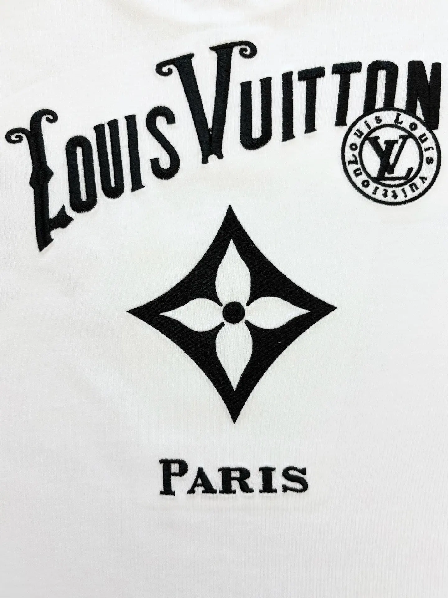 Embroidered Logo Cotton T-Shirt D13513764 — view 6