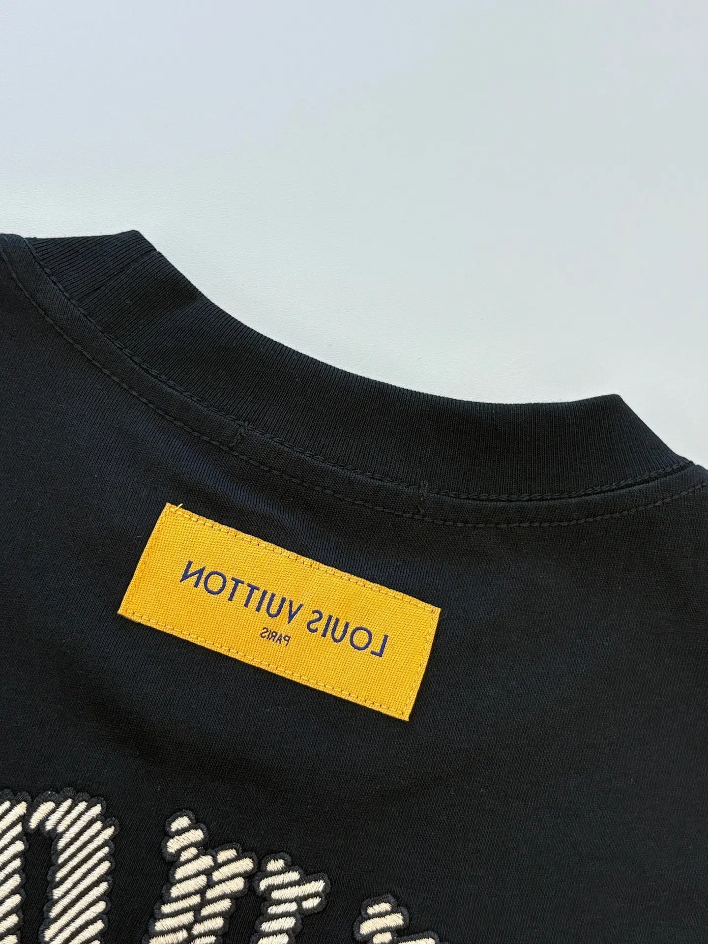 Embroidered Logo Cotton T-Shirt D13513793 — view 7
