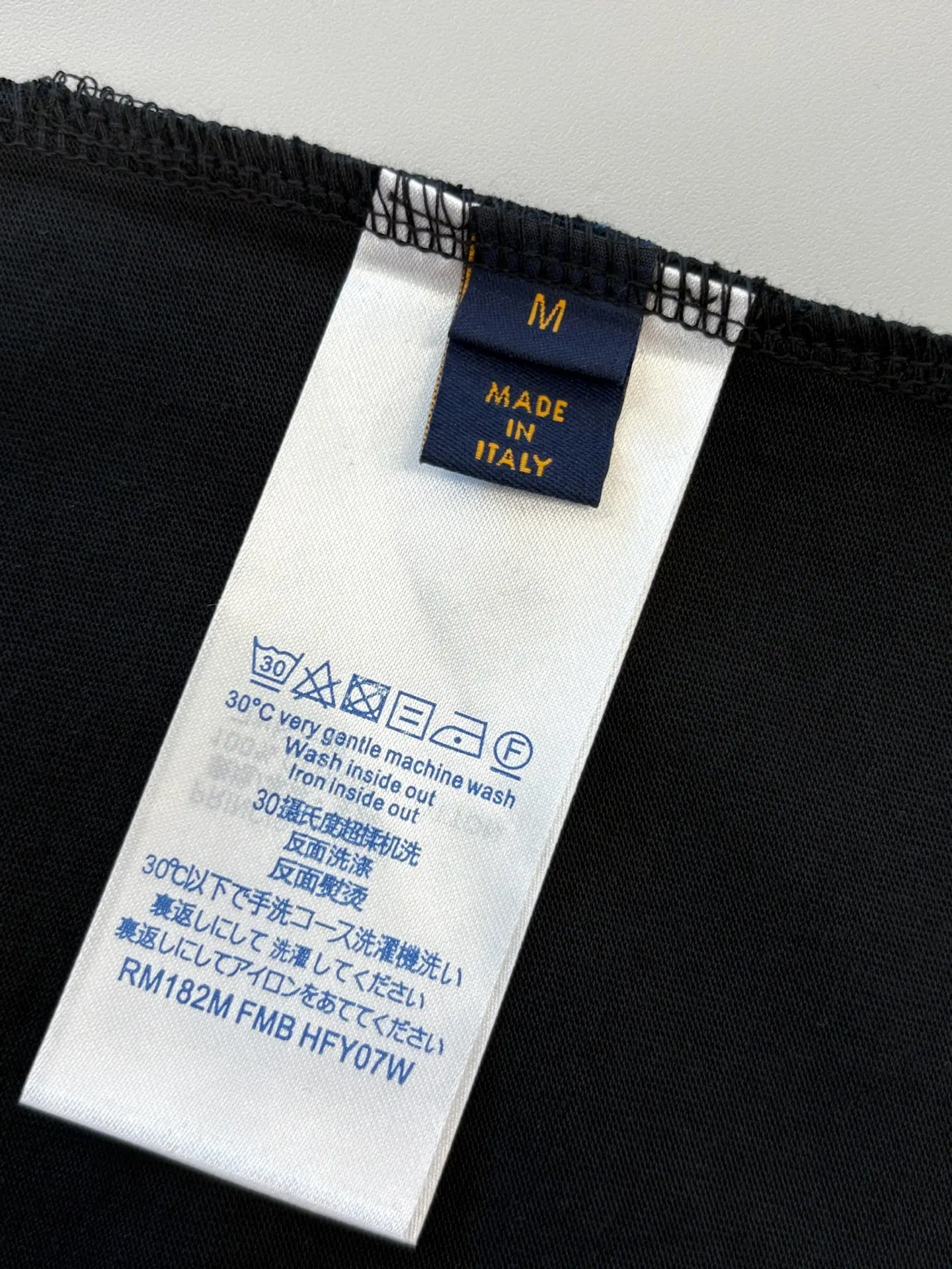 Embroidered Logo Cotton T-Shirt D13513793 — view 9