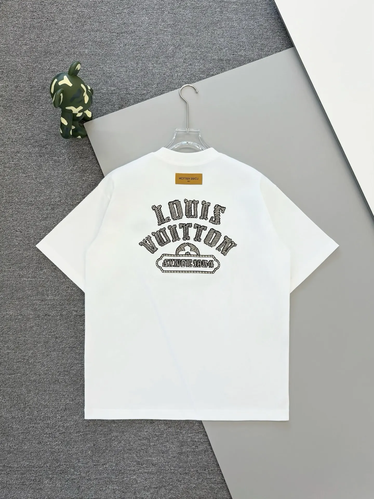 Embroidered Logo Cotton T-Shirt D13513792 — view 2