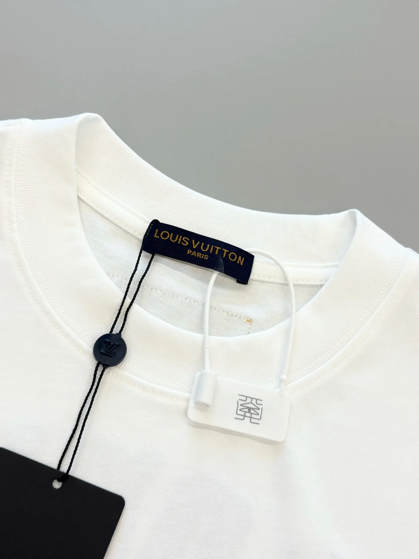 Embroidered Logo Cotton T-Shirt D13513792 — view 3