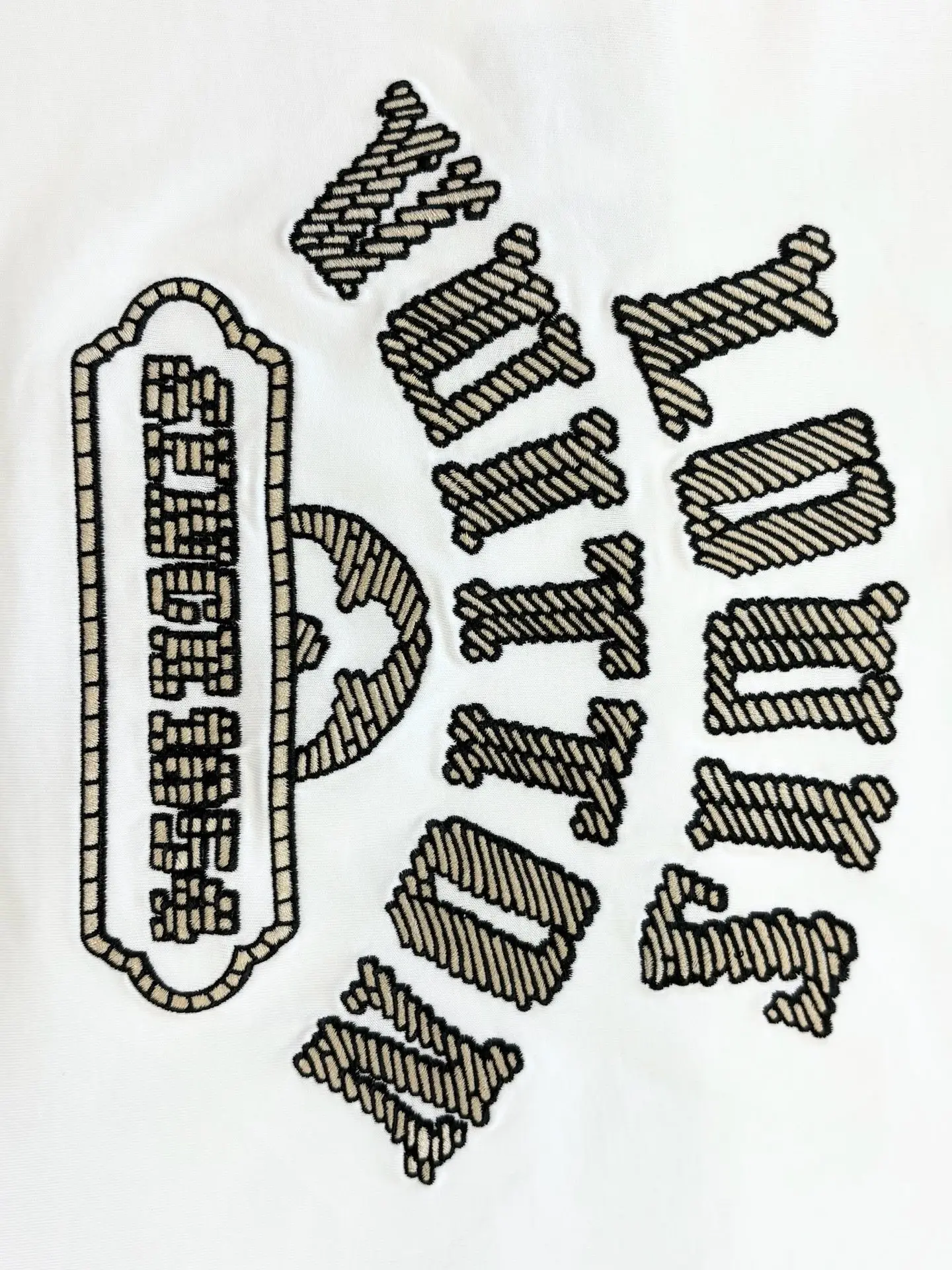 Embroidered Logo Cotton T-Shirt D13513792 — view 6