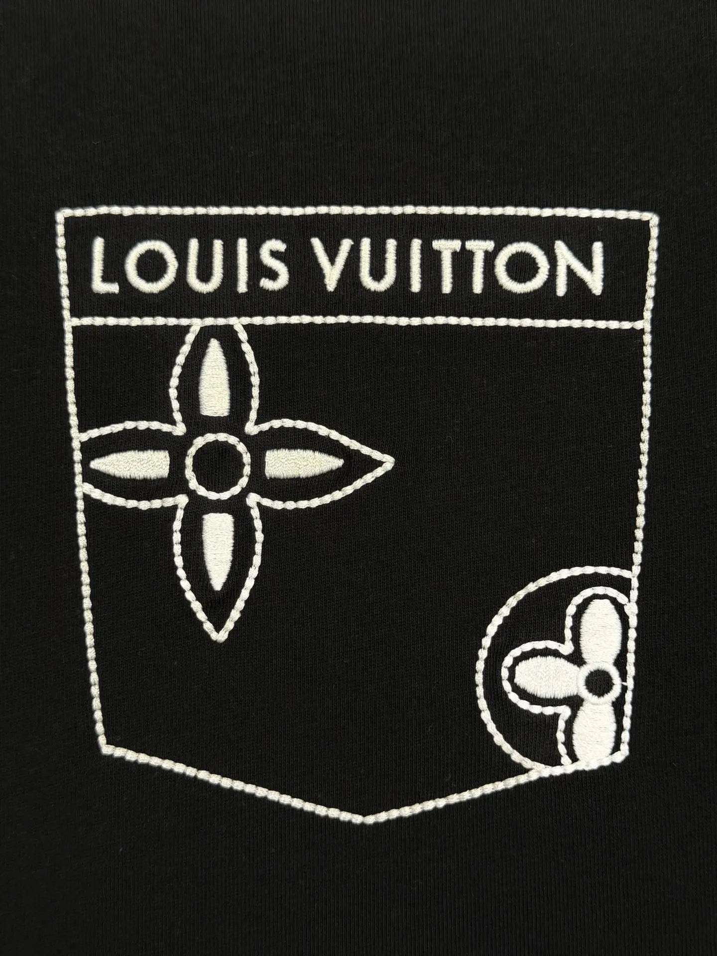 Embroidered Monogram Pocket T-Shirt D13513781 — view 4