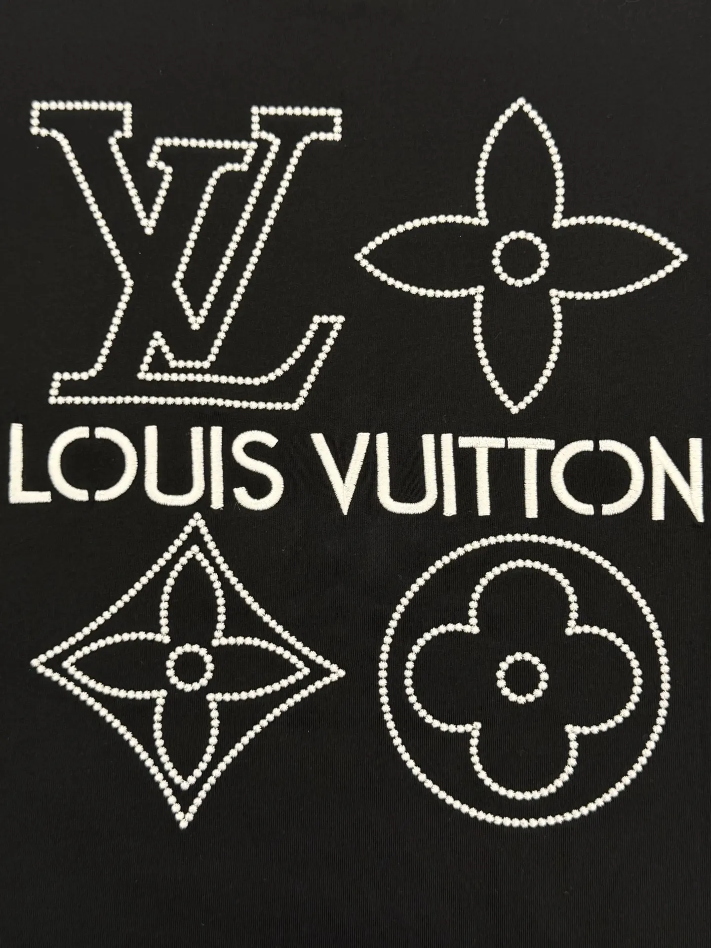 Embroidered Logo Cotton T-Shirt D13513759 — view 7