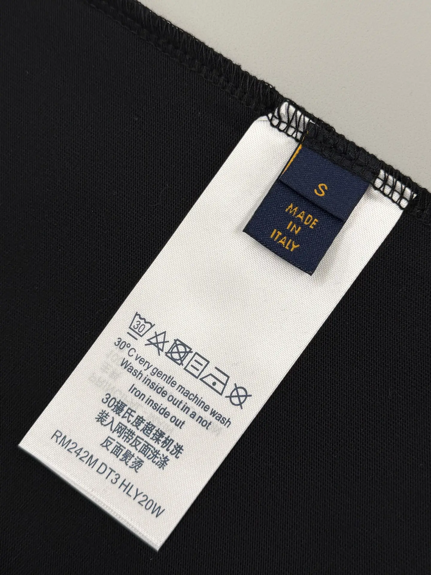 Embroidered Logo Cotton T-Shirt D13513759 — view 8