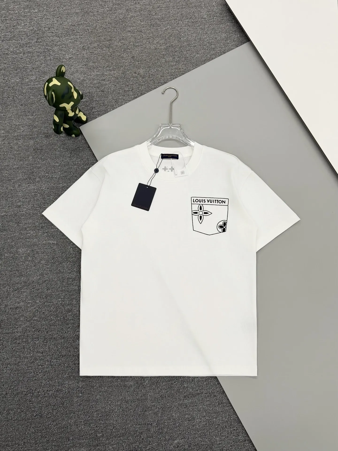 Embroidered Logo Cotton T-Shirt D13513780