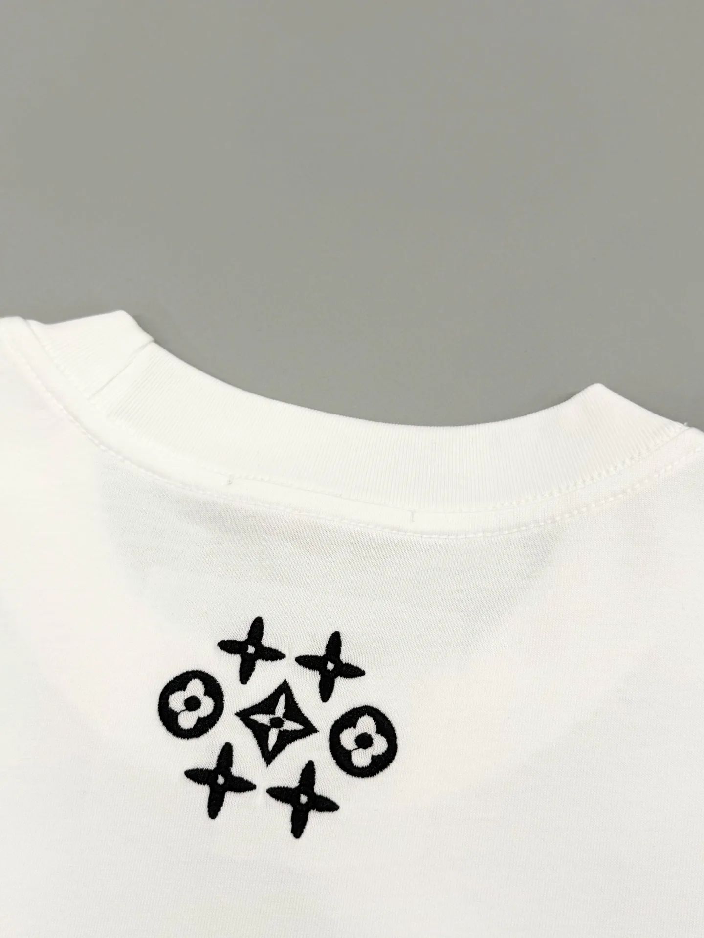 Embroidered Logo Cotton T-Shirt D13513780 — view 6